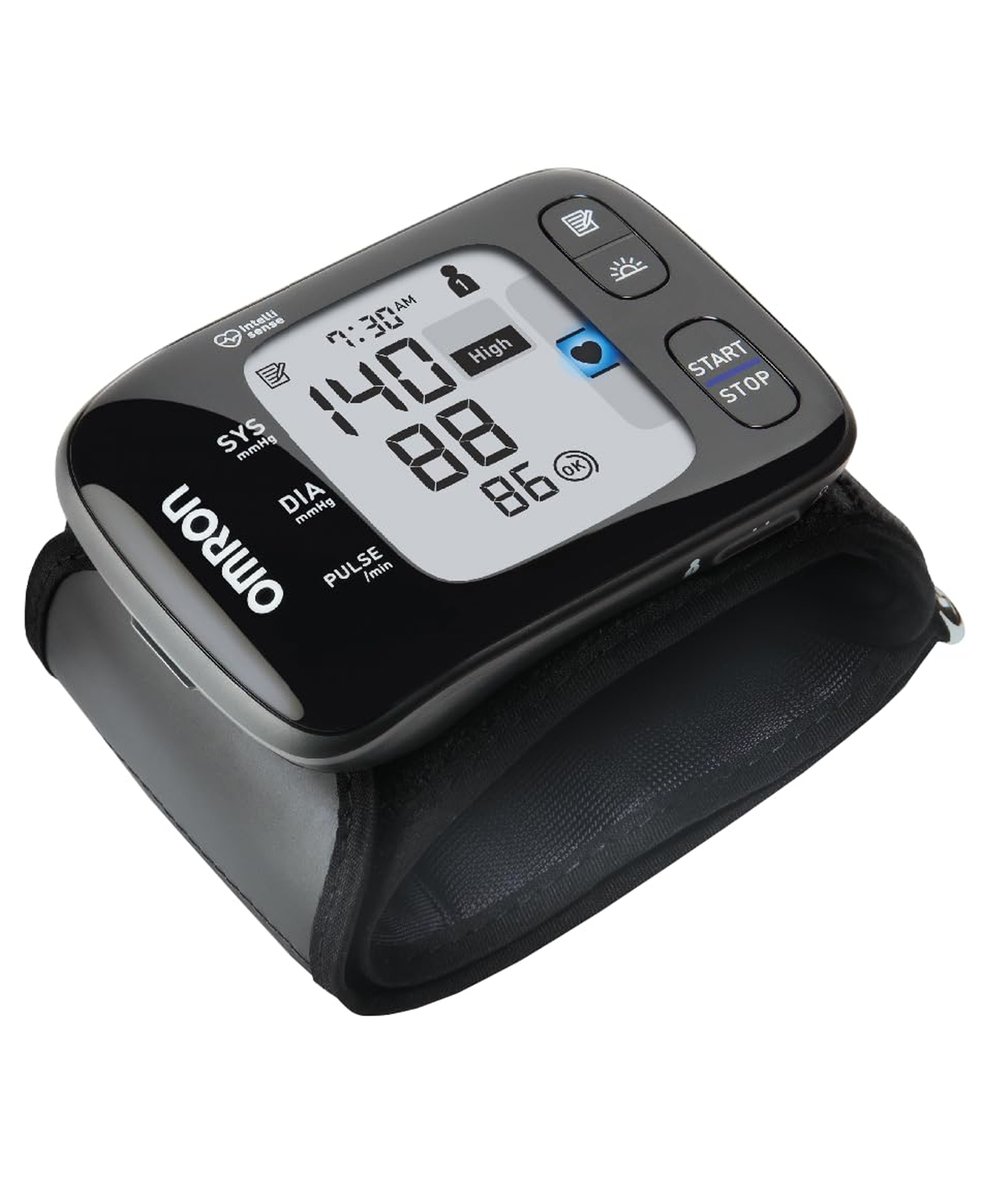Omron HEM 6232T Wrist Blood Pressure Monitor (Black)-image-32