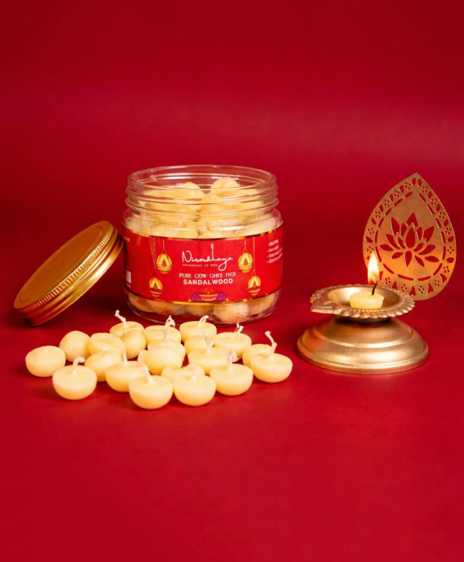 Nirmalaya Sandalwood Cow Ghee Jyot Pack of 1-picture-17