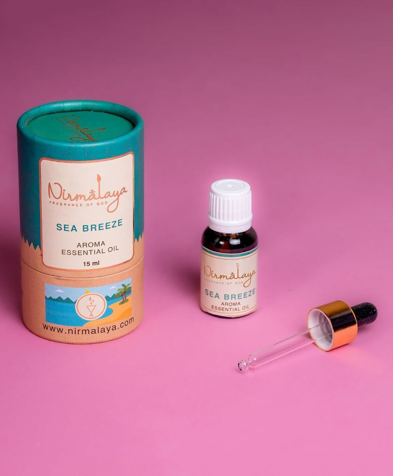 Nirmalaya Sea Breeze Essential Oil Luxury Aroma Oil for Diffuser-picture-16
