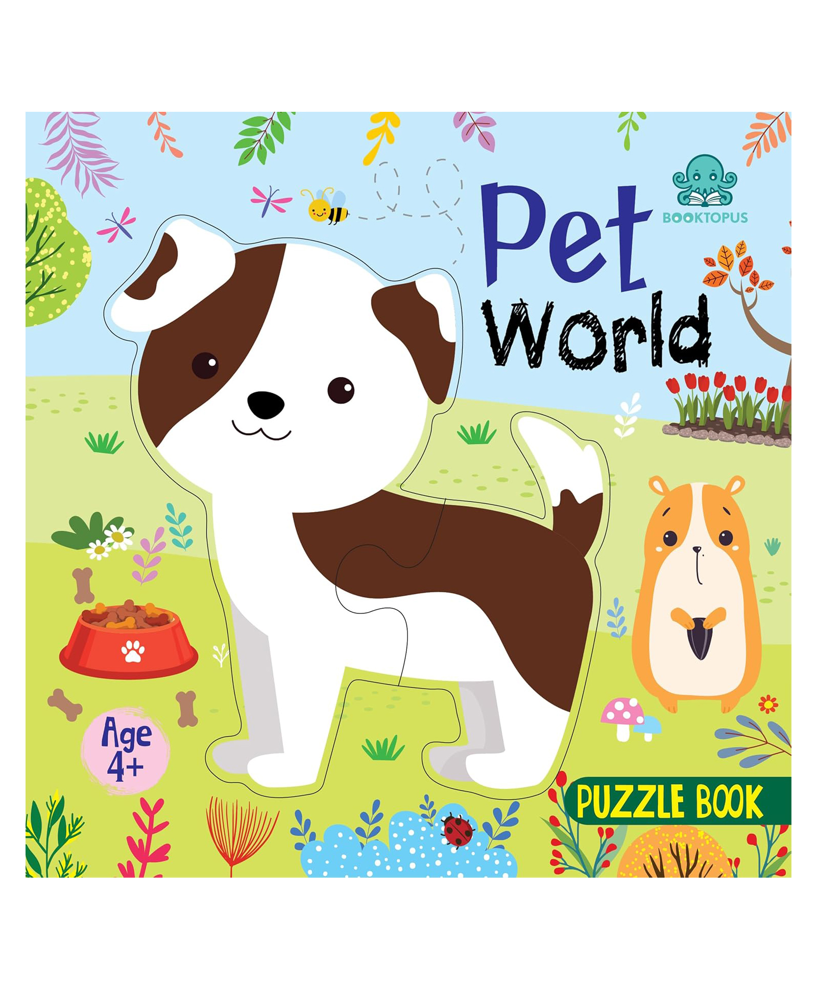 Pet World Learning Puzzle with Easy Grip Pieces Board Book by Booktopus - English-image-13