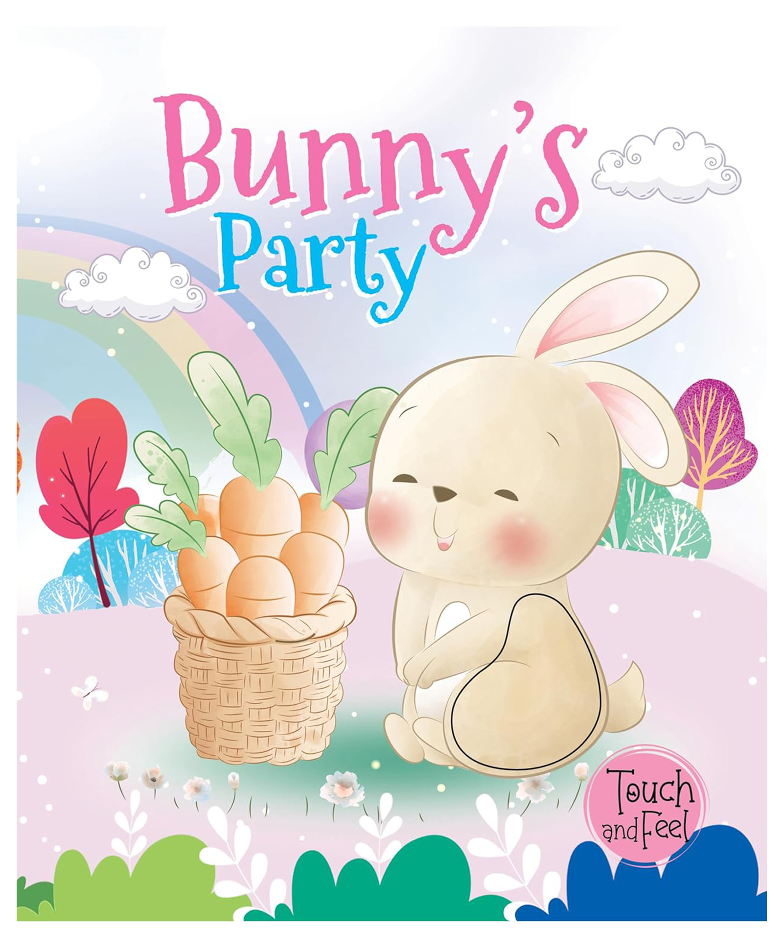 Bunny's Party Sensory Book for Toddlers Board Book by Booktopus - English-picture-15