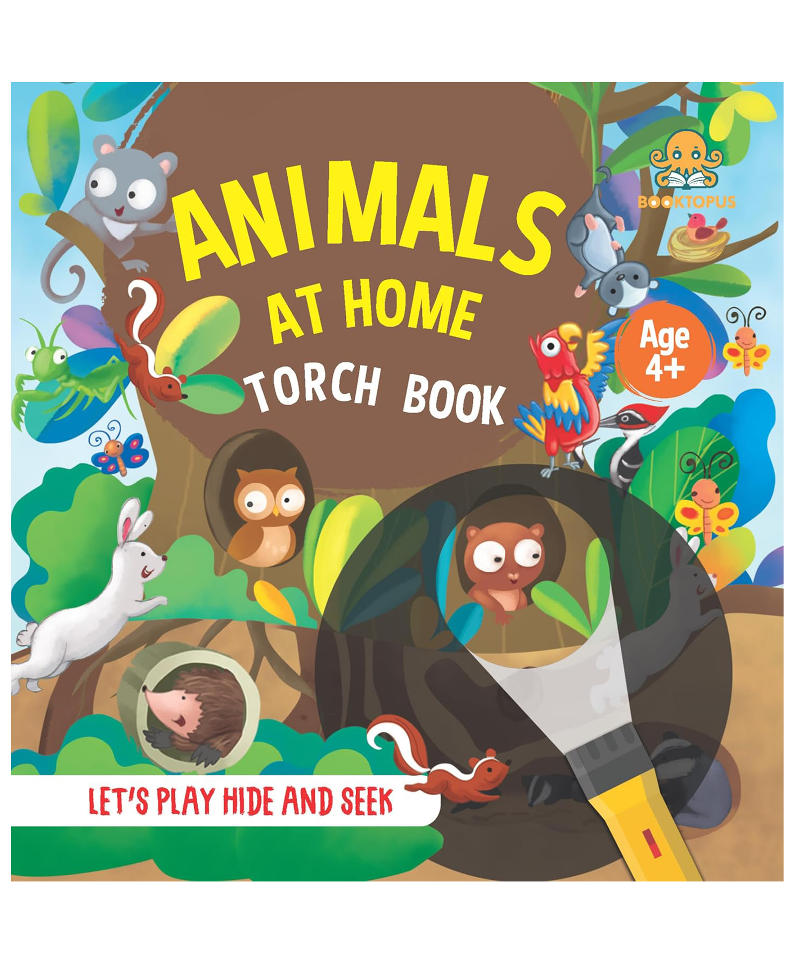 Jungle Animals Hidden Picture Book With Torch, Board Book, By - Booktopus - English-picture-13