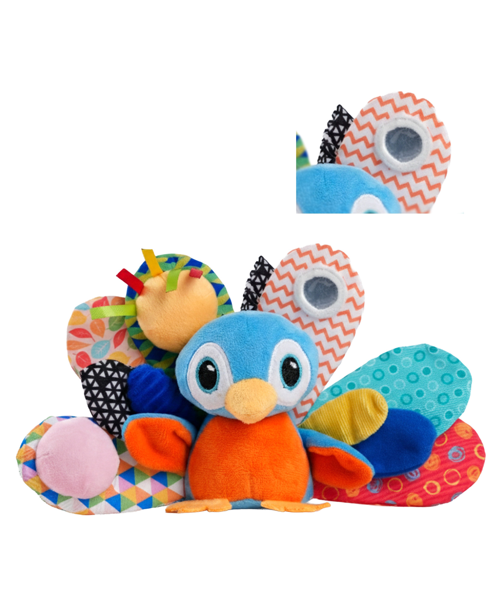 Nuluv Activity Peacock Soft Toys-picture-13