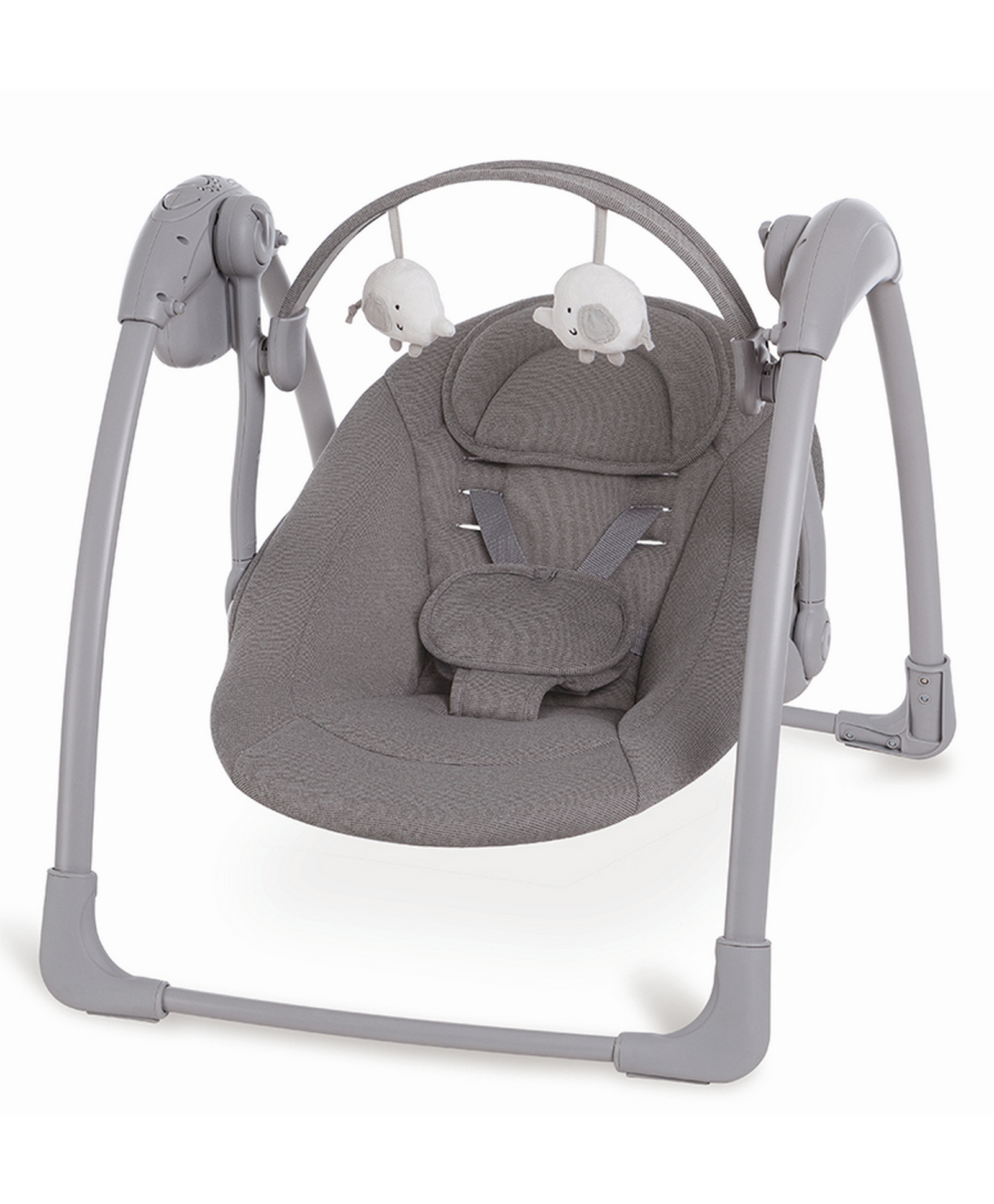 Mastela Deluxe Portable Swing Grey Birth+ to 6M-image-7