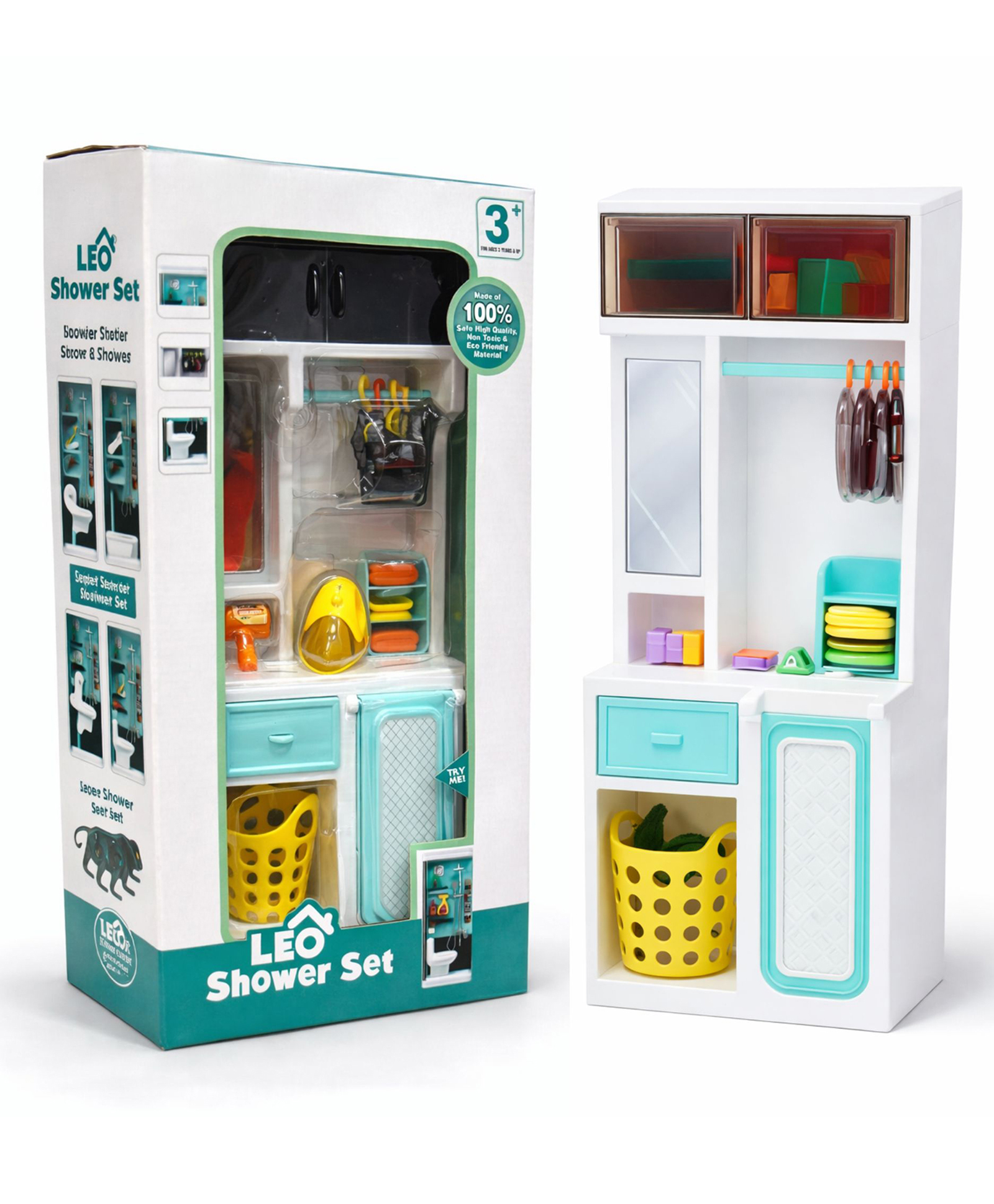 Toytales KIds Pretend PLay Wardrobe Set With Accessories - Multicolor-picture-22