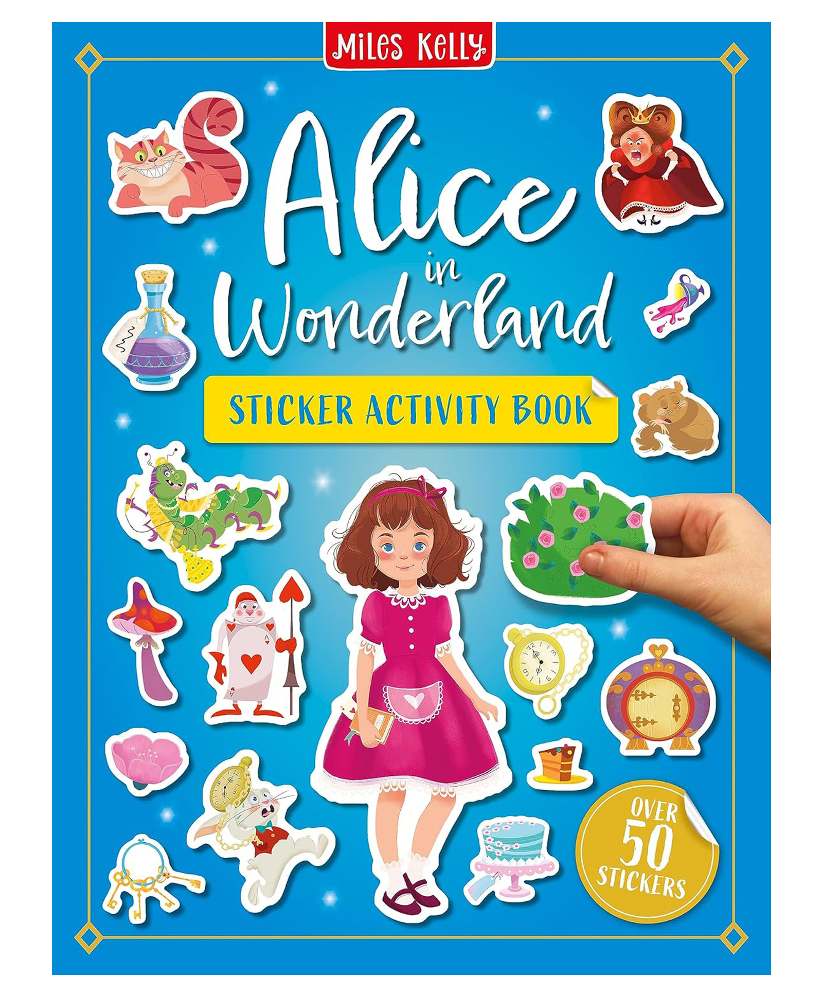 Alice in Wonderland Sticker Book Paperback by Miles Kelly - English-image-38