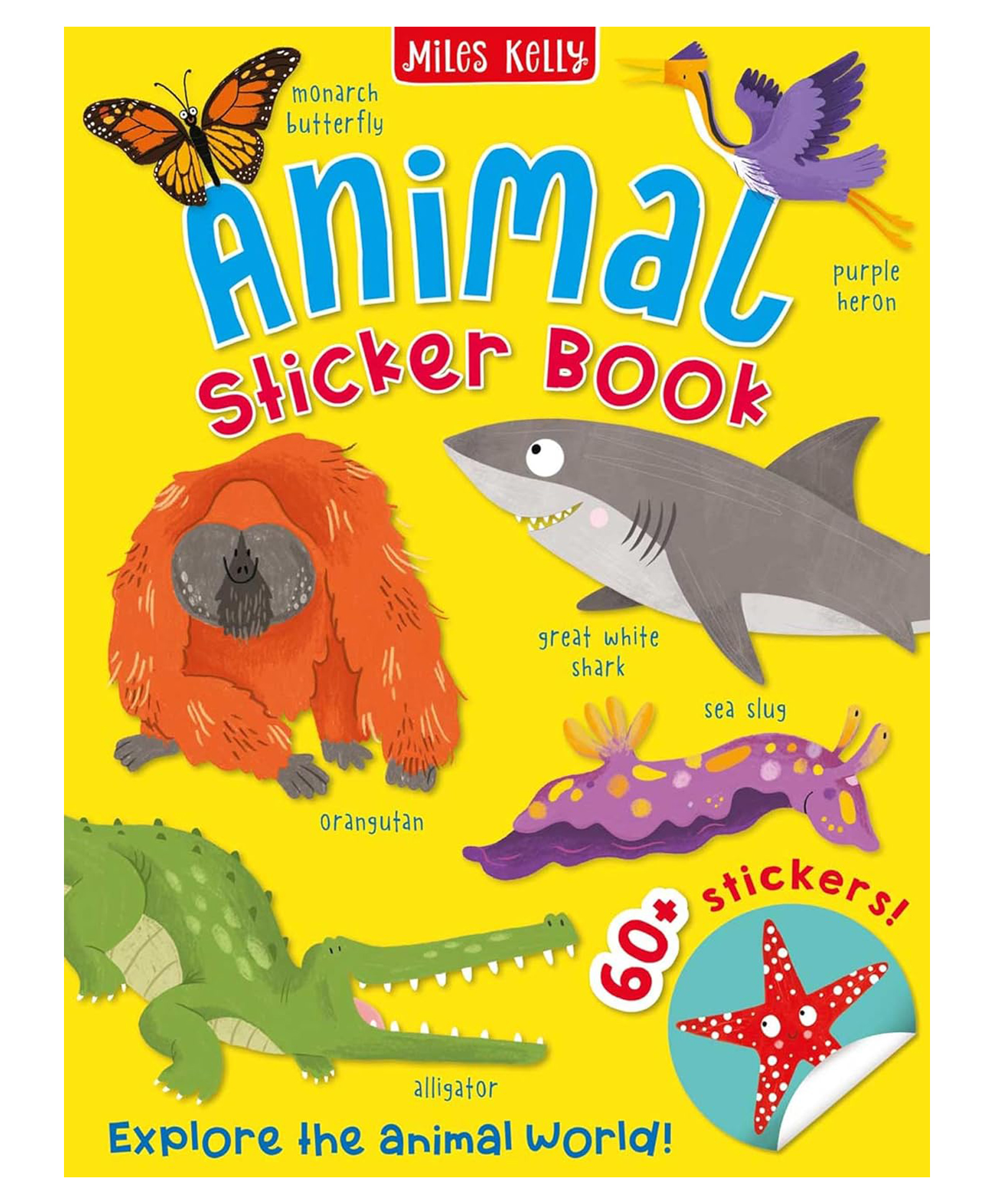 Animal Sticker Book Paperback by Miles Kelly - English-image-21