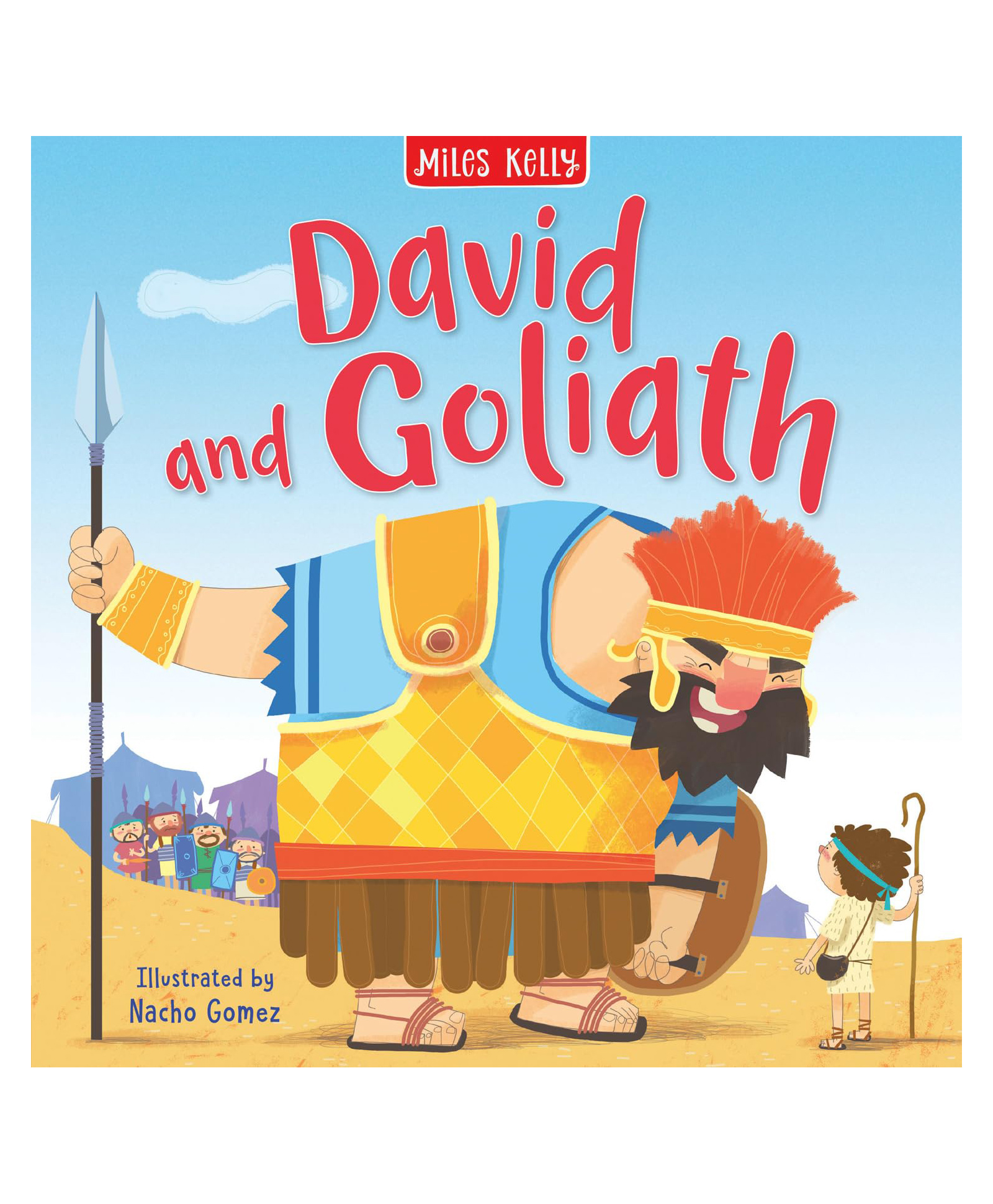 David and Goliath: An Enchanting Illustrated Bible Tale Great for Early Reading Bible Stories by Miles Kelly - English-image-21