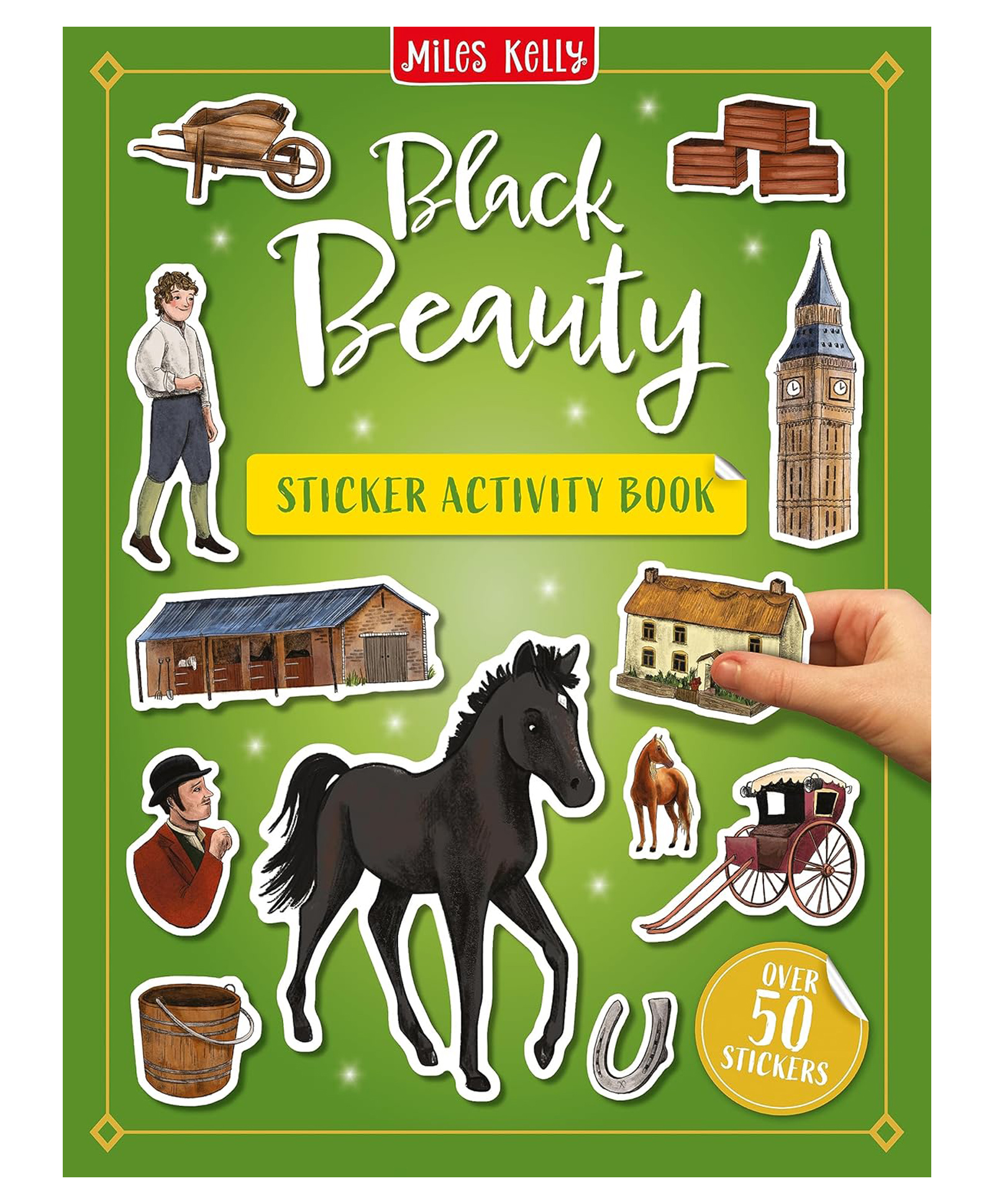 Black Beauty Sticker Book: The interactive children's activity Paperback by Miles Kelly - English-image-5