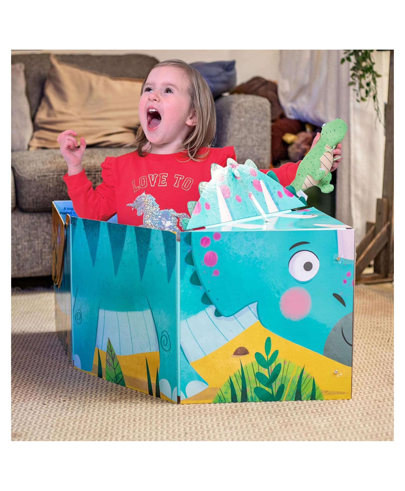 Convertible Dinosaur Board Book by Claire Philip - English-image-42