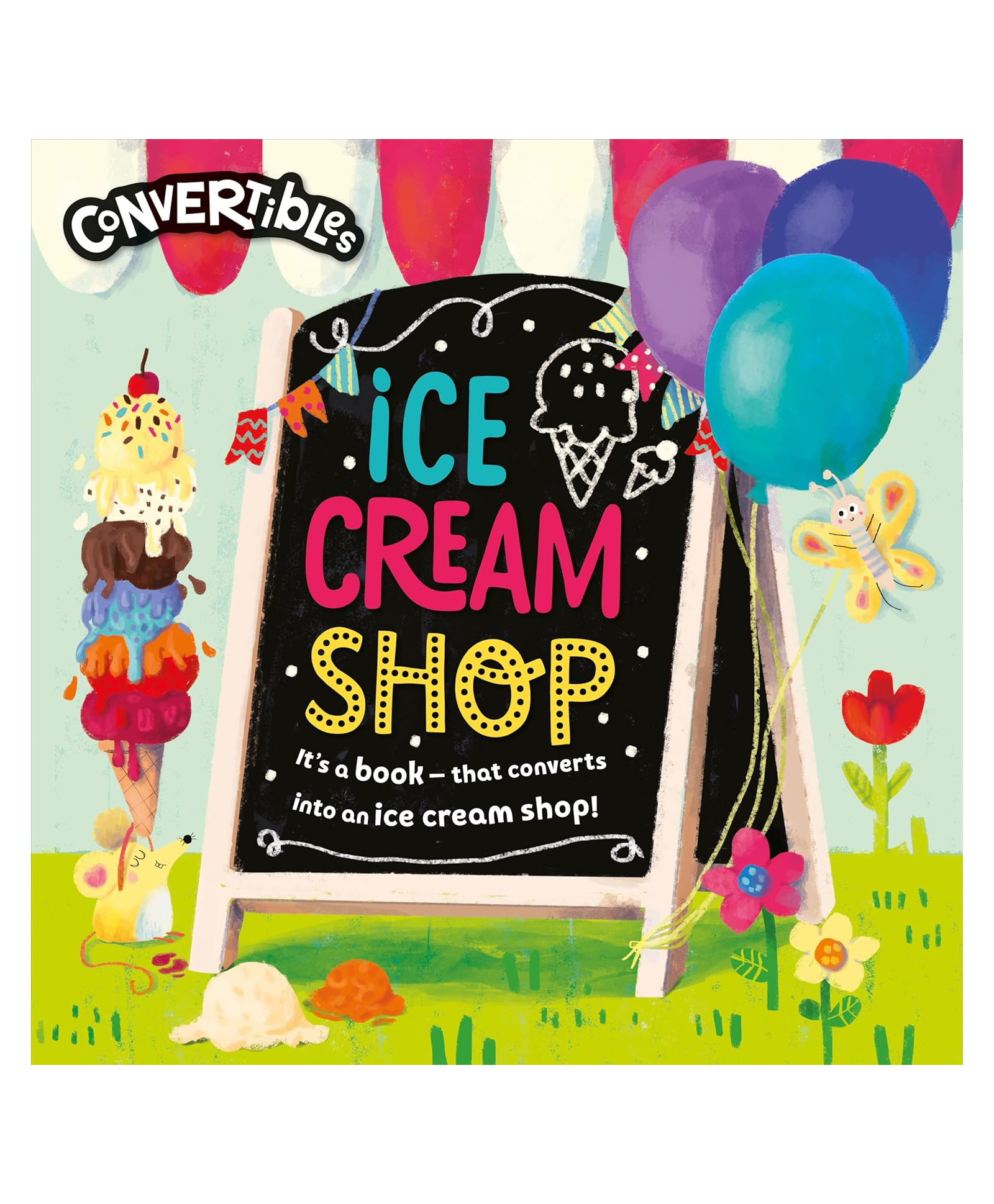 harper collins Convertible Ice Cream Shop Board Book by Miles Kelly - English-picture-16
