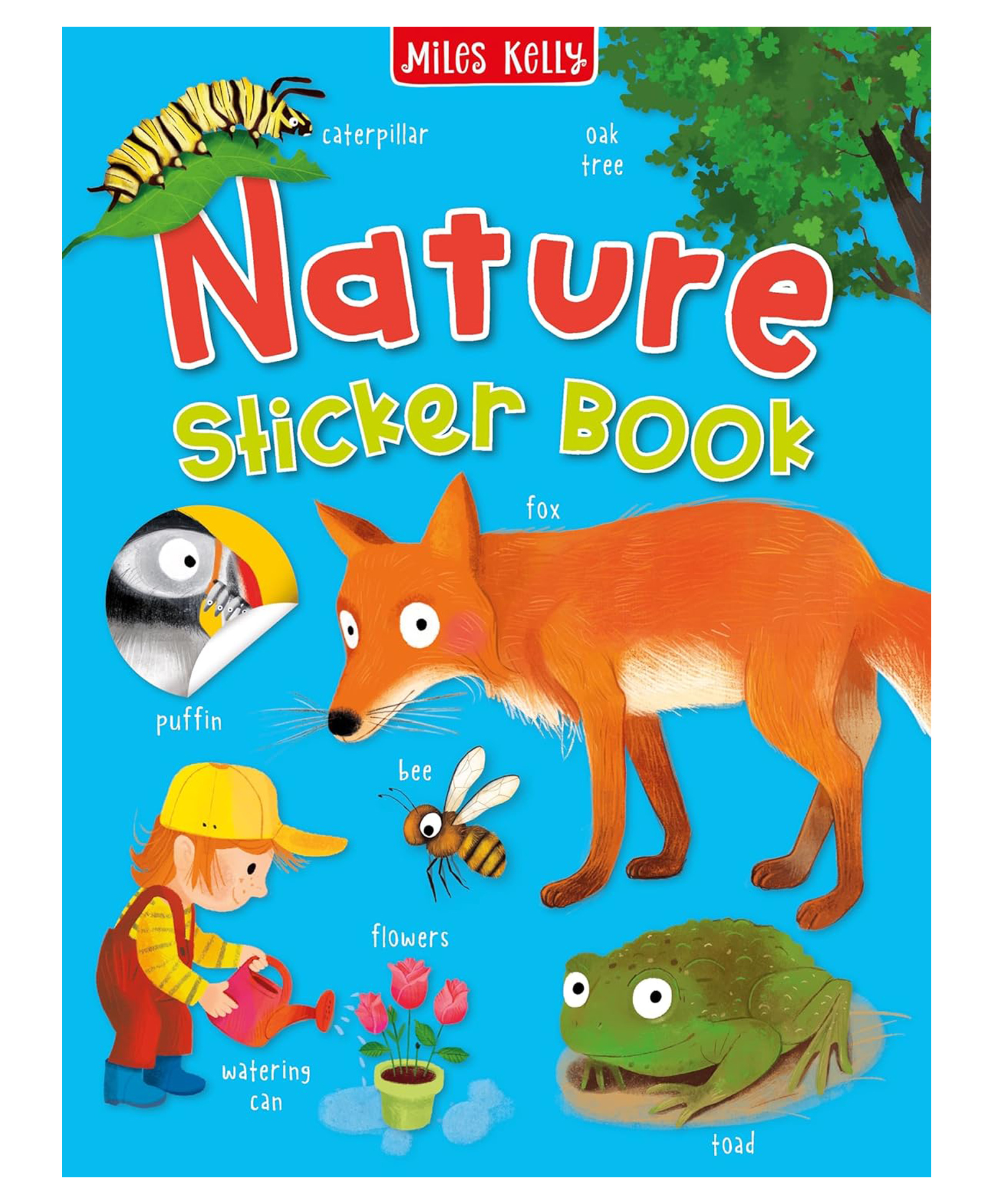Nature Sticker Book Paperback by Miles Kelly - English-image-17