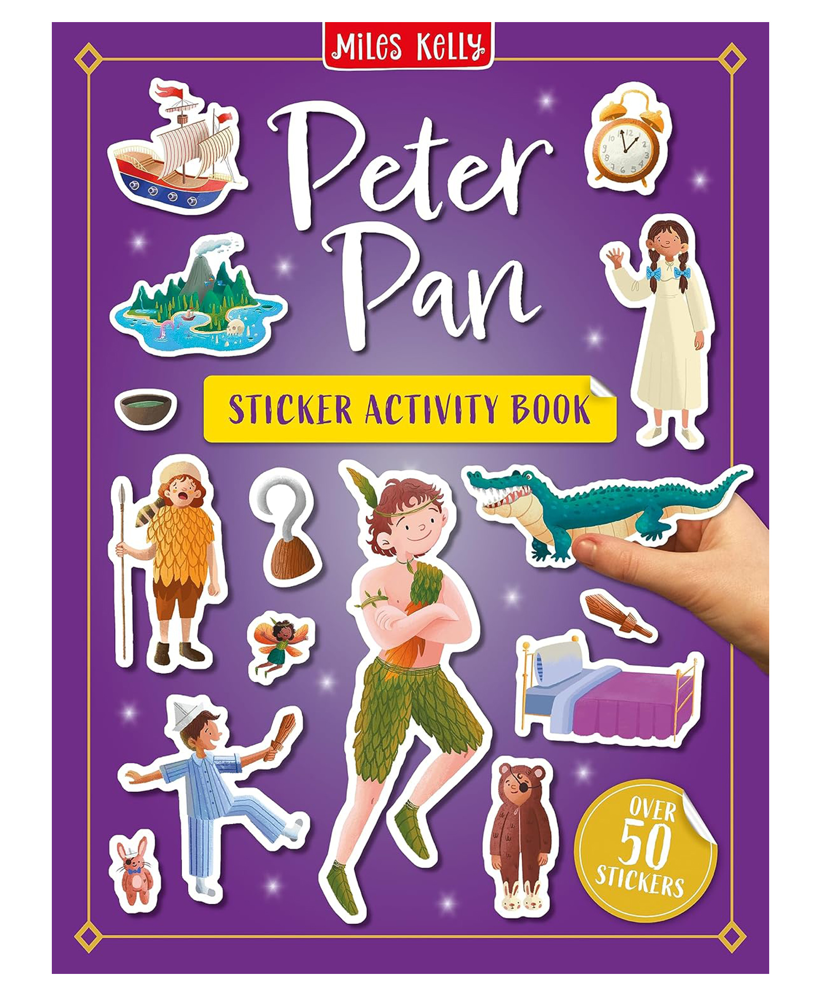 harper collins Peter Pan Sticker Book Paperback by Miles Kelly - English-picture-10