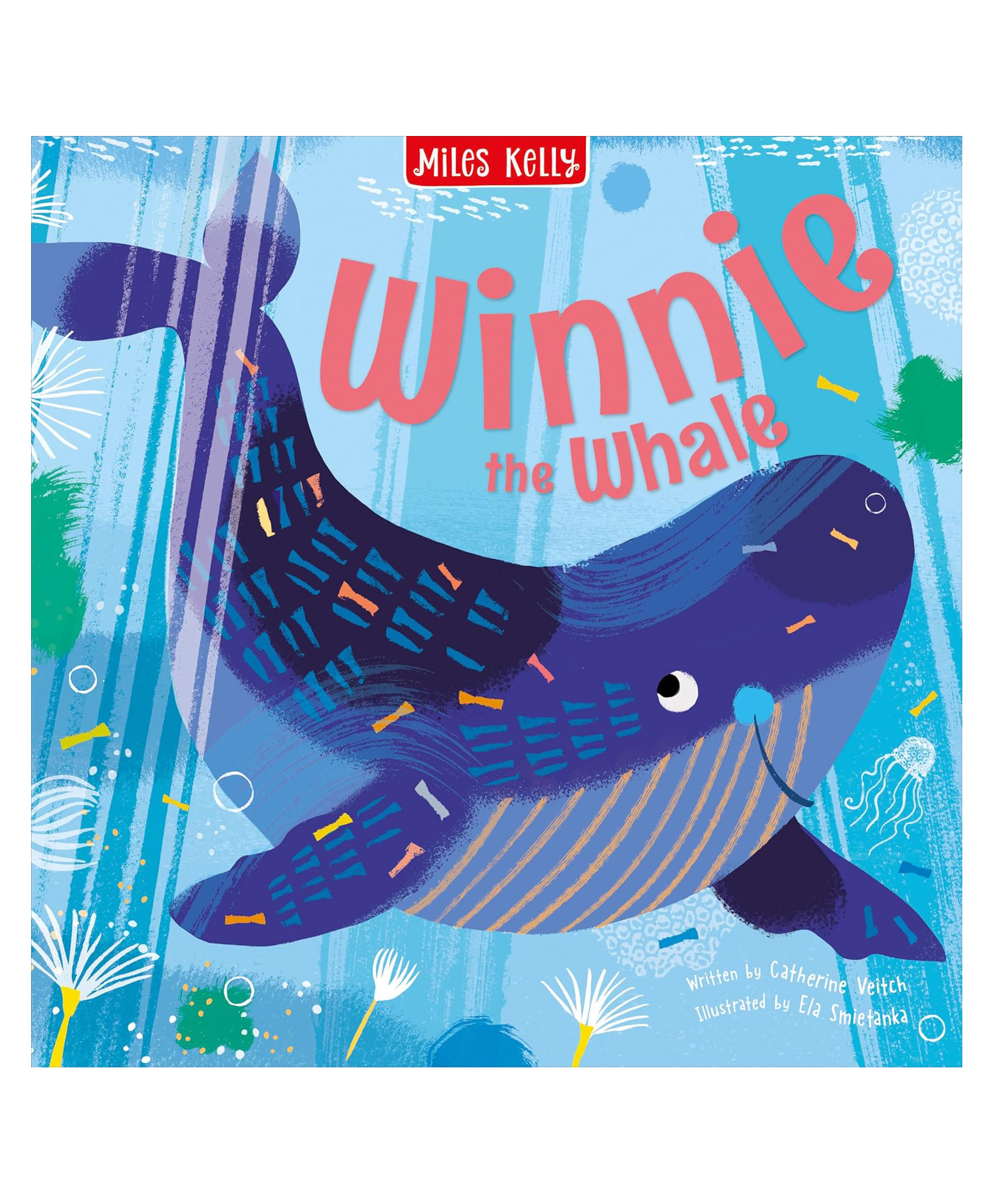 Sea Winnie the Whale: Explore the Deep Blue Ocean in This Educational Adventure for Kids (Sea Stories), Paperback, By - Catherine Veitch and Miles Kelly, Illustrated by Ela Smietan - English-image-30