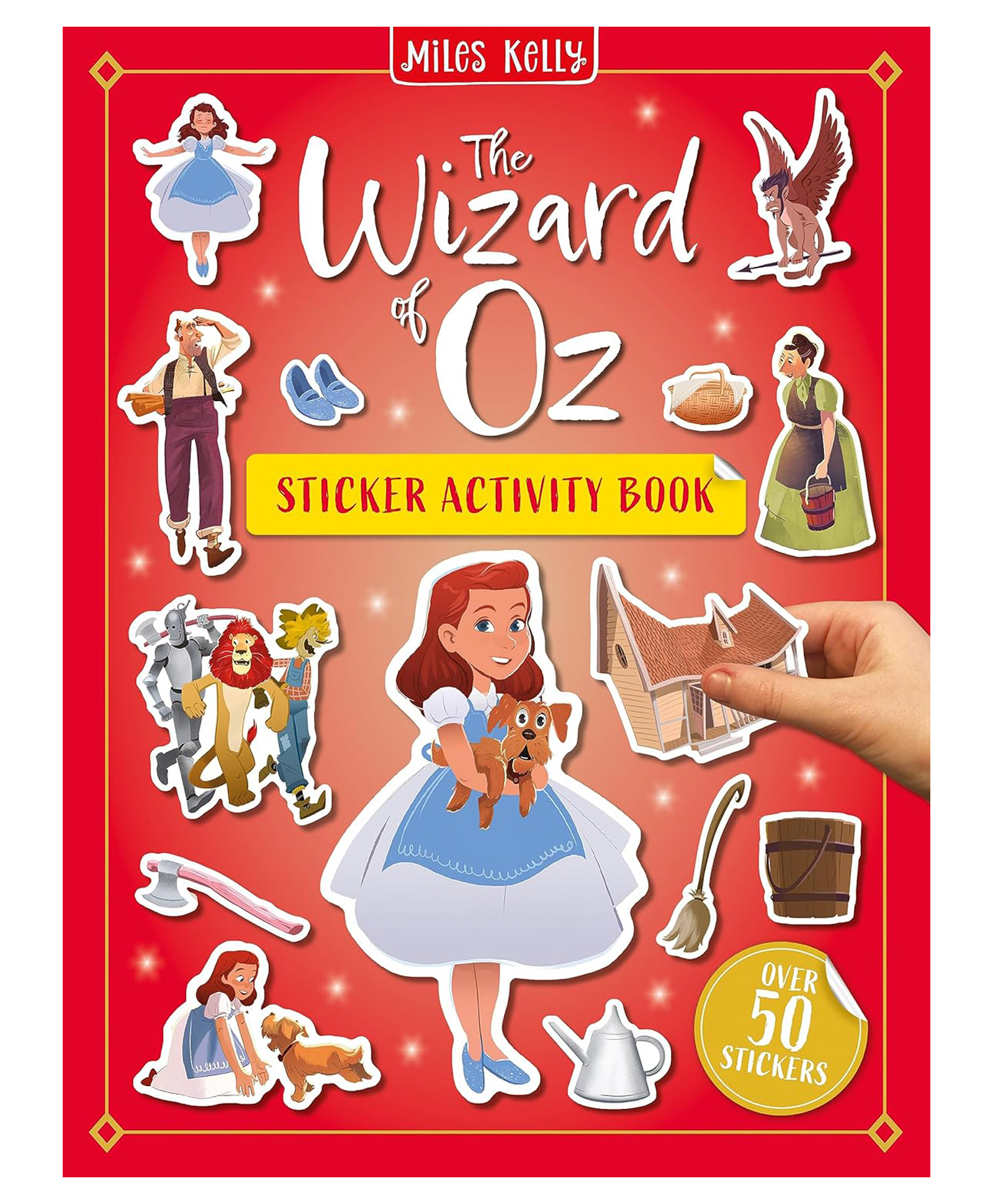 Wizard of Oz Sticker Book Paperback by Miles Kelly - English-image-22
