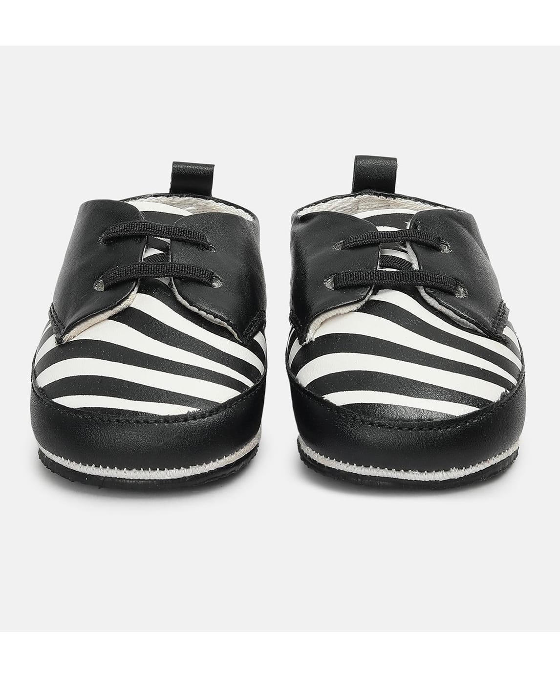 MINI KLUB Striped Lace Up Shoes - Black-picture-27