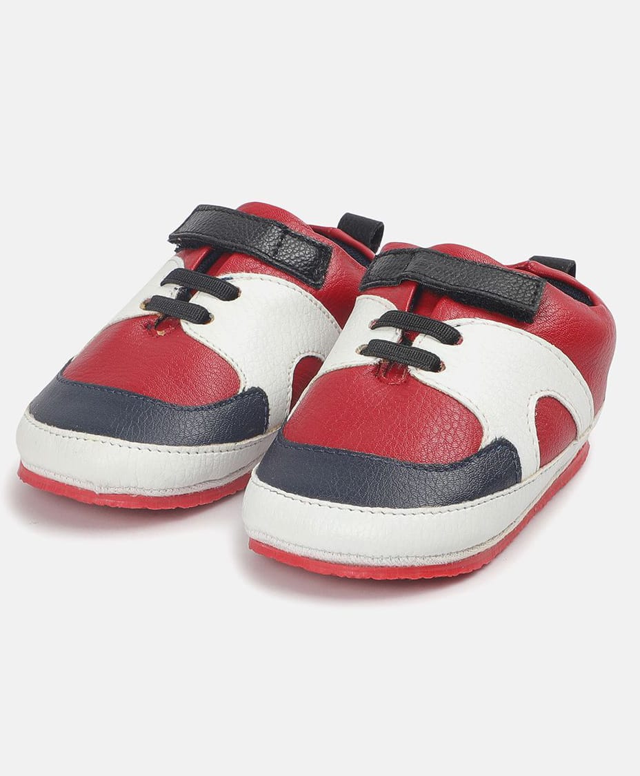 MINI KLUB Colour Blocked Lace Up Shoes - White & Blue-picture-36