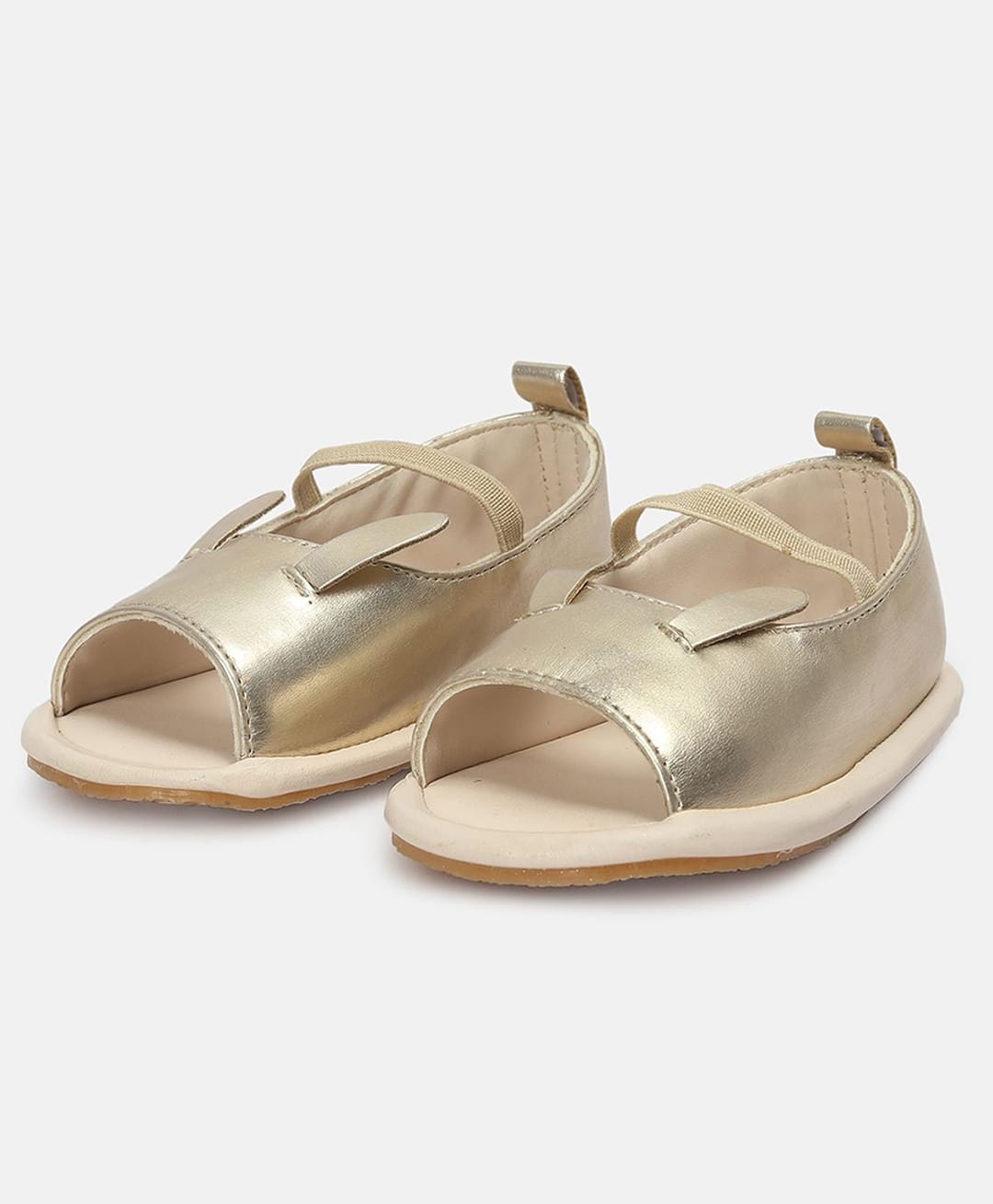 MINI KLUB Ears Designed Metallic Sandals - Gold-picture-39