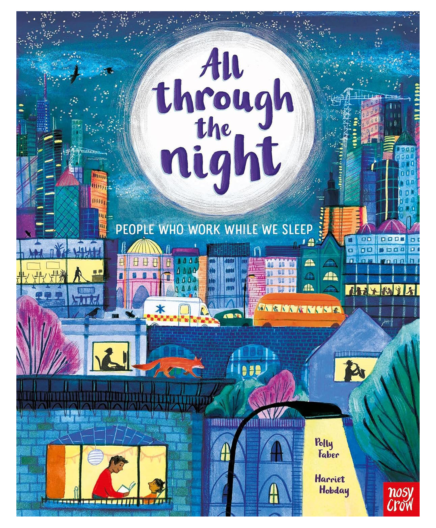 nosy crow All Through the Night Picture Book By Polly Faber & Harriet Hobday - English-picture-22