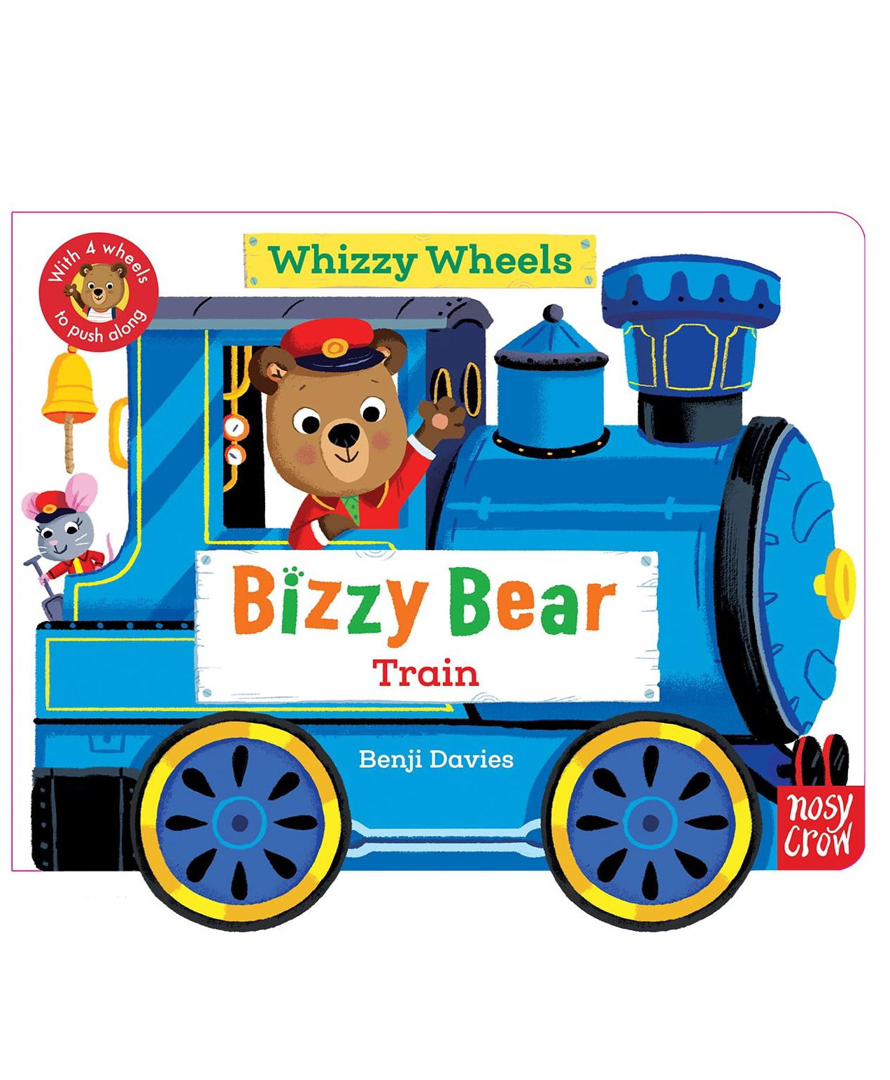 harper collins Bizzy Bear Whizzy Wheels: Train: With 4 moving wheels! - English-picture-21