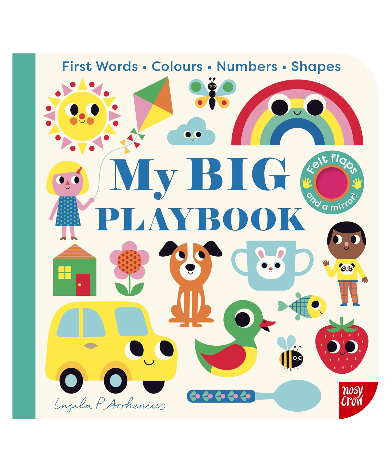 nosy crow My BIG Playbook: Press out and learn about 20 beautiful butterflies By Ingela P Arrhenius - English-picture-27