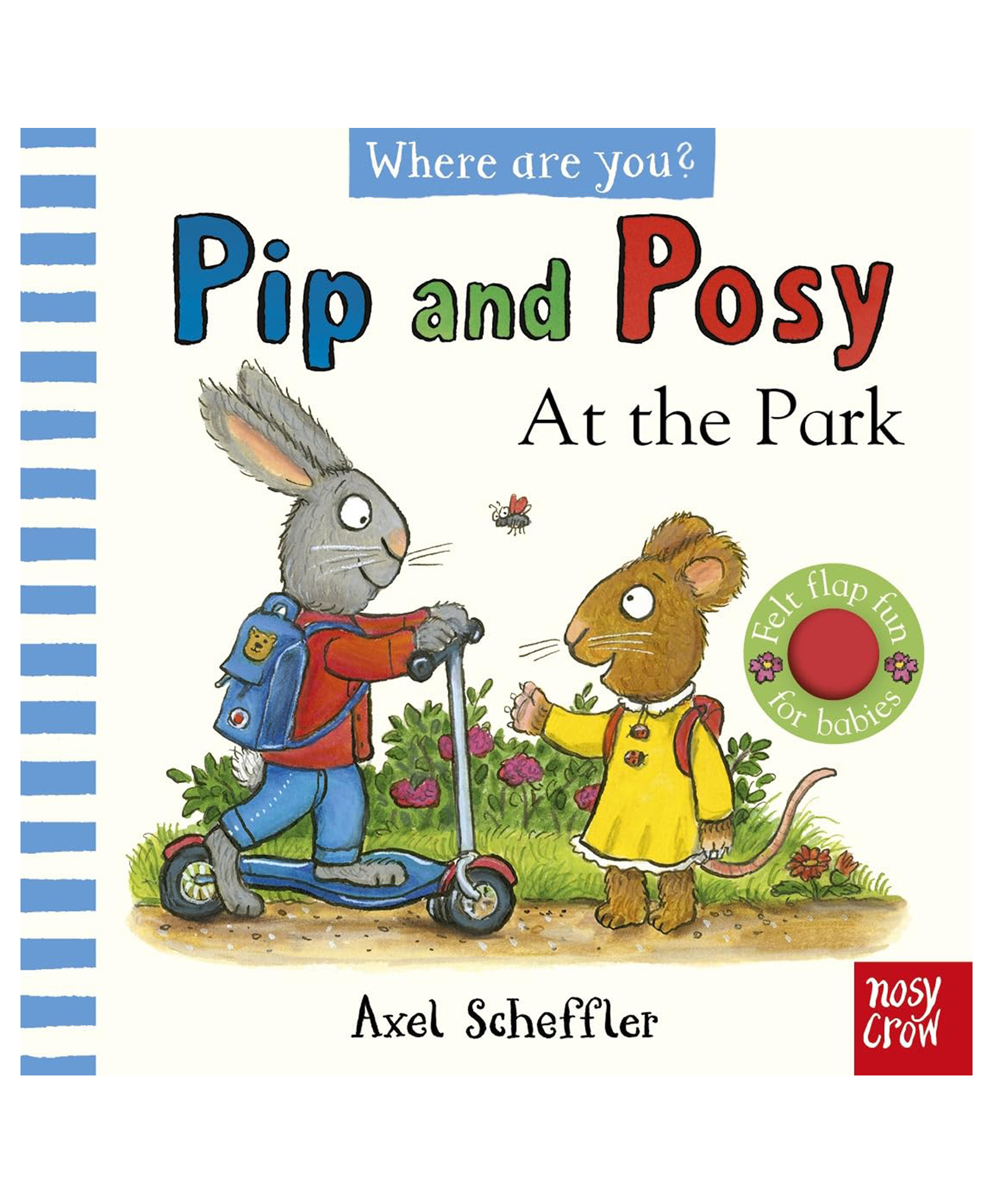 Pip And Posy, Where Are You At The Park (A Felt Flaps Book) Board Book by Axel Scheffler - English-image-4