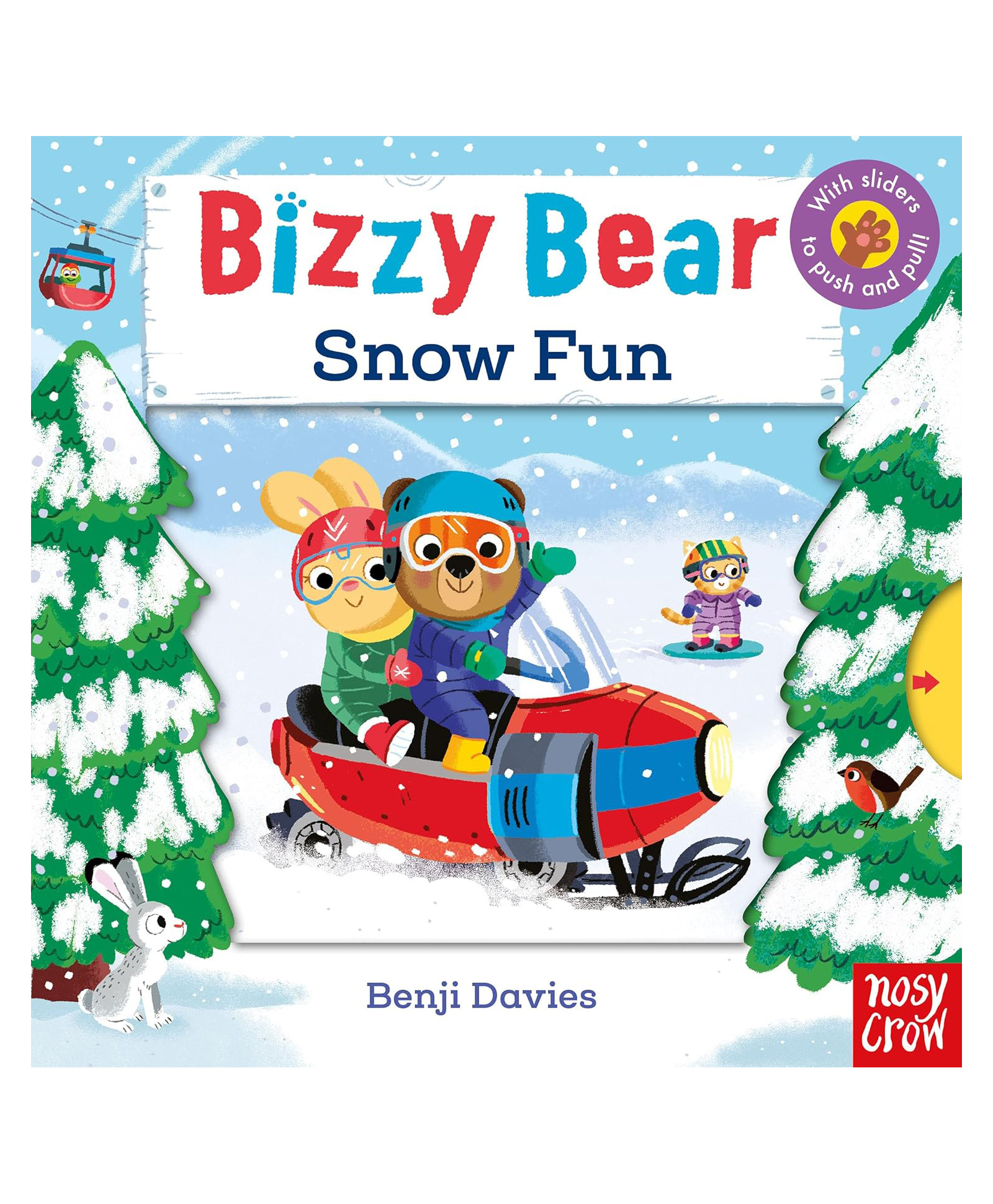 Bizzy Bear: Snow Fun, Board Book, By - Benji Davies - English-image-9