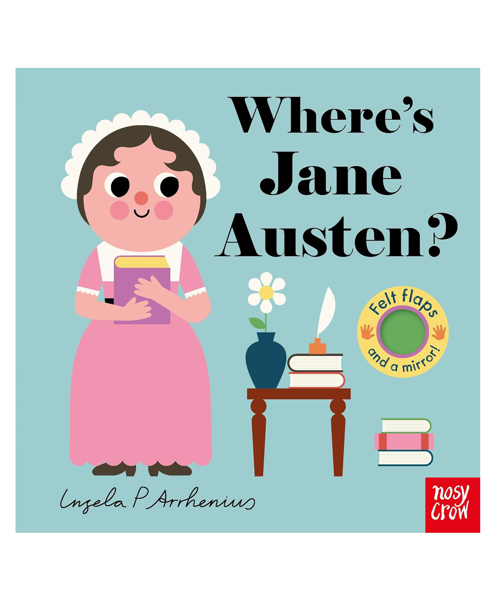 Where's Jane Austen (Felt Flaps) Board Book by Ingela P Arrhenius - English-image-26