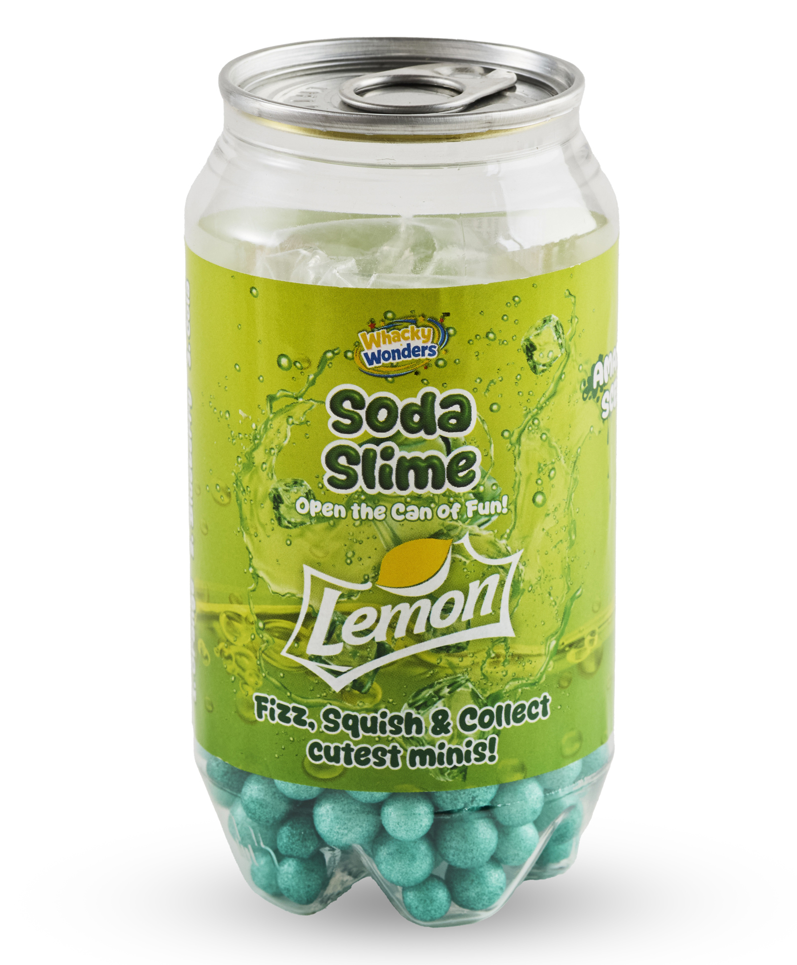 Kimon toys Gourmet Slime in a Can - Soda Slime - Lemon-picture-14