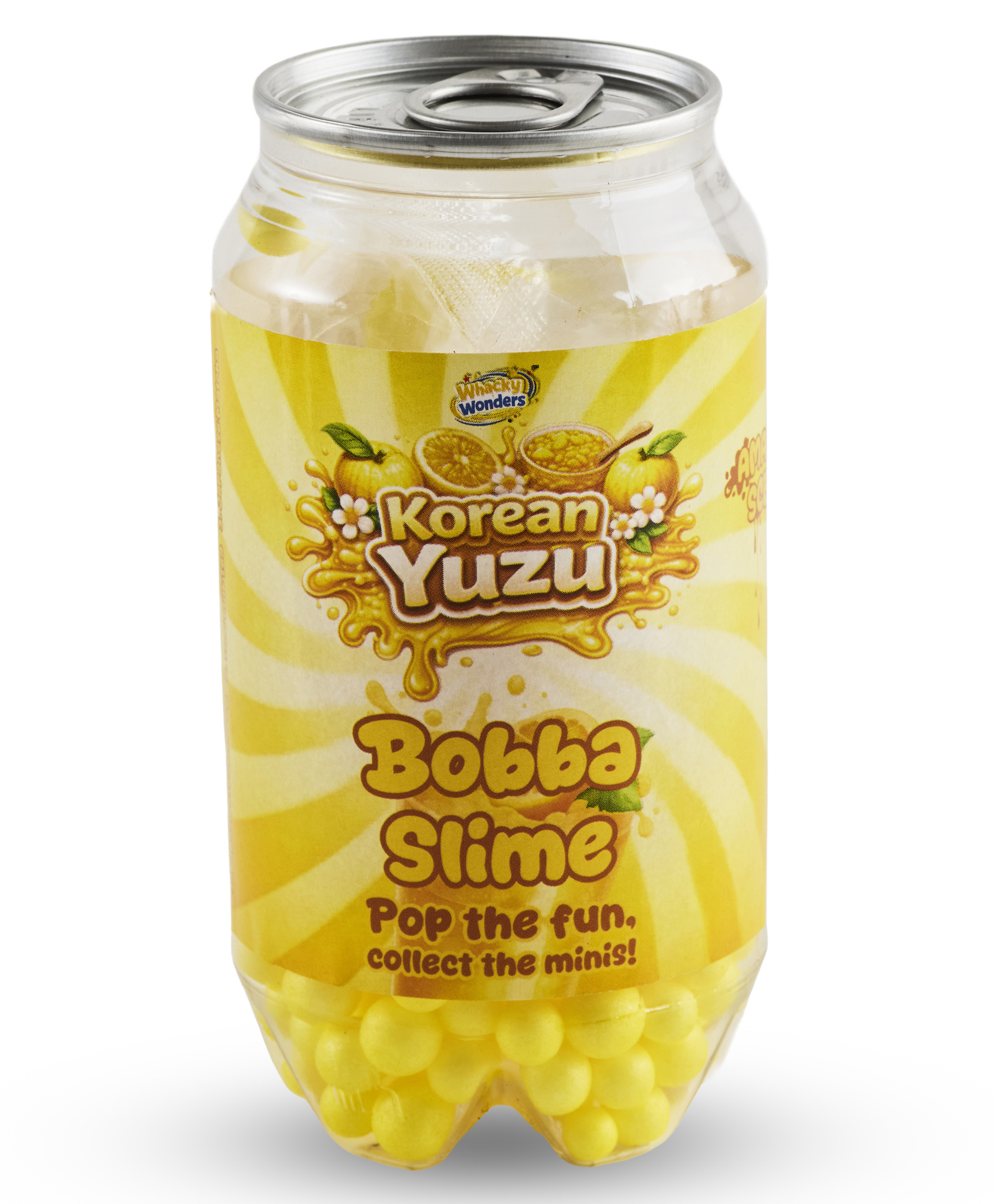 Kimon toys Gourmet Slime in a Can - Bobba Slime - Korean Yuzu-picture-17