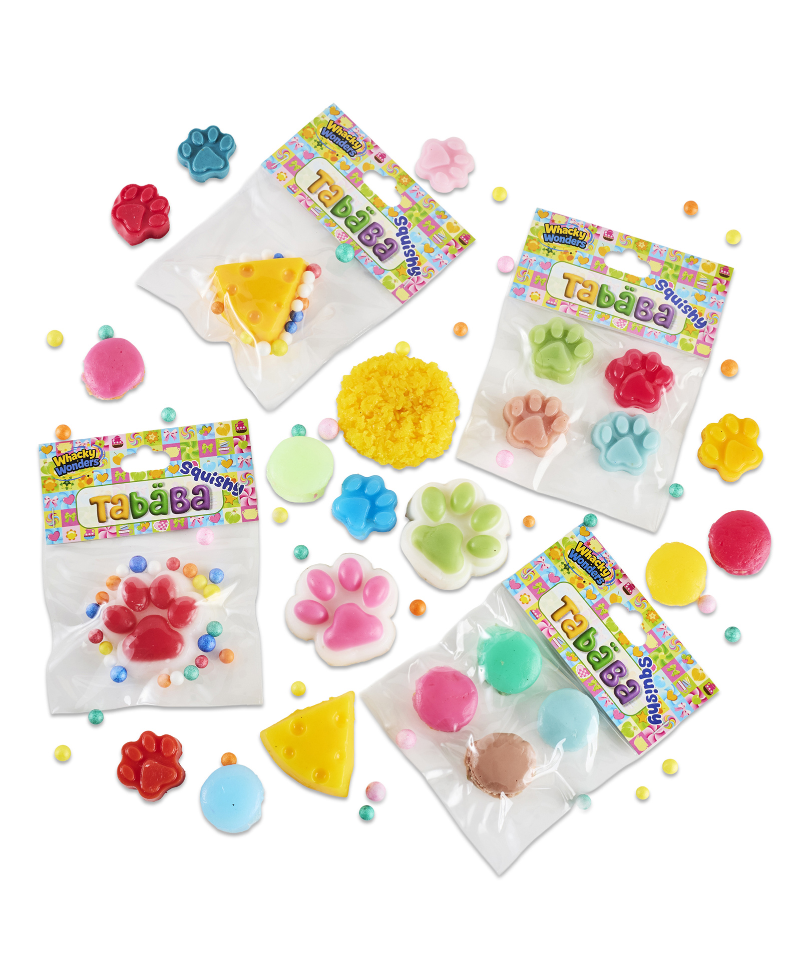 Kimon Toys Whacky Wonders Tababa Squishy Bath Toys - Multicolor-picture-24