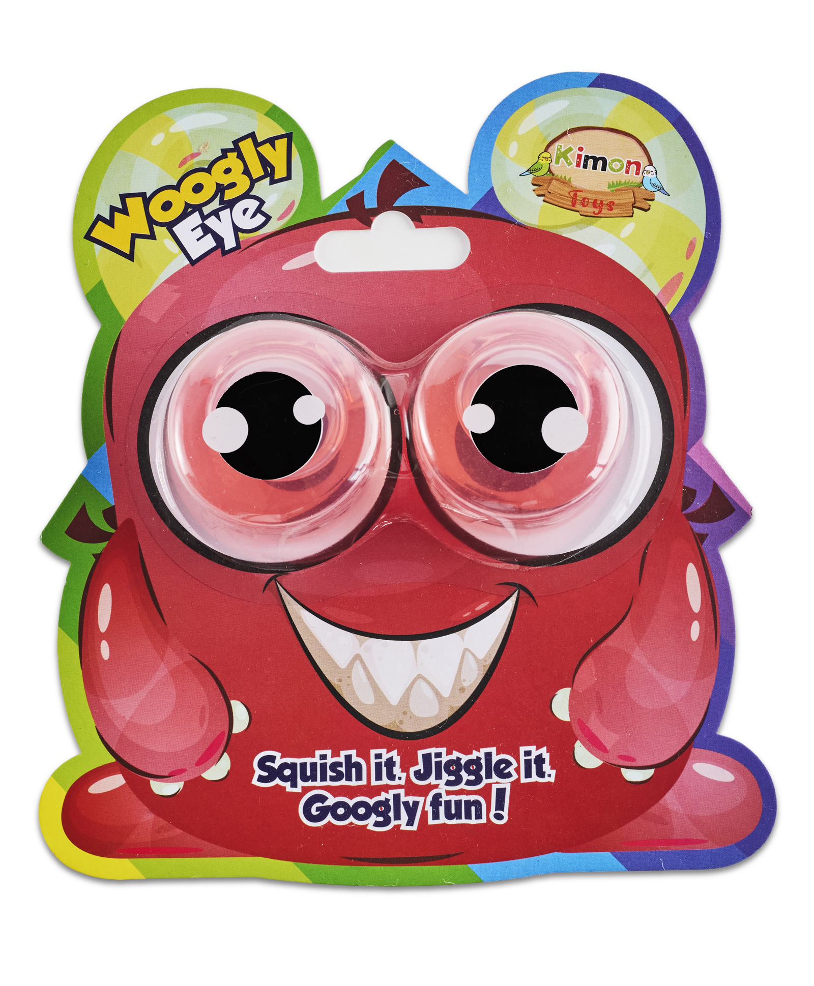 Kimon Toys : Woogly Eye Slime - Red-picture-13