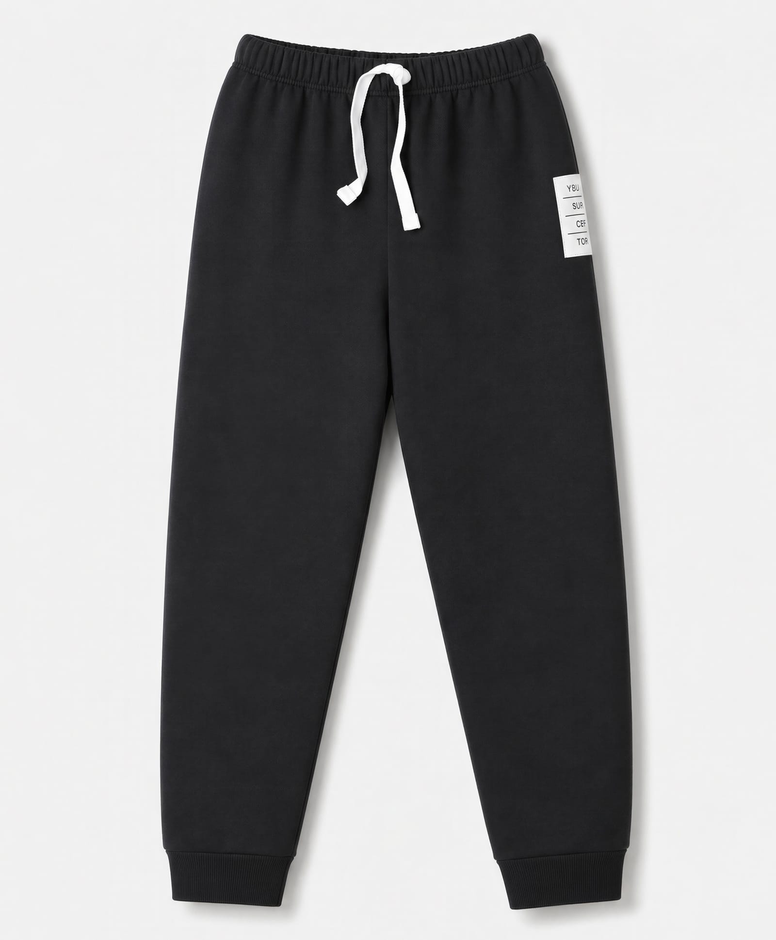 Simply Knit Full Length Fleece and Woollen Bottomwear - Charcoal Grey-picture-13