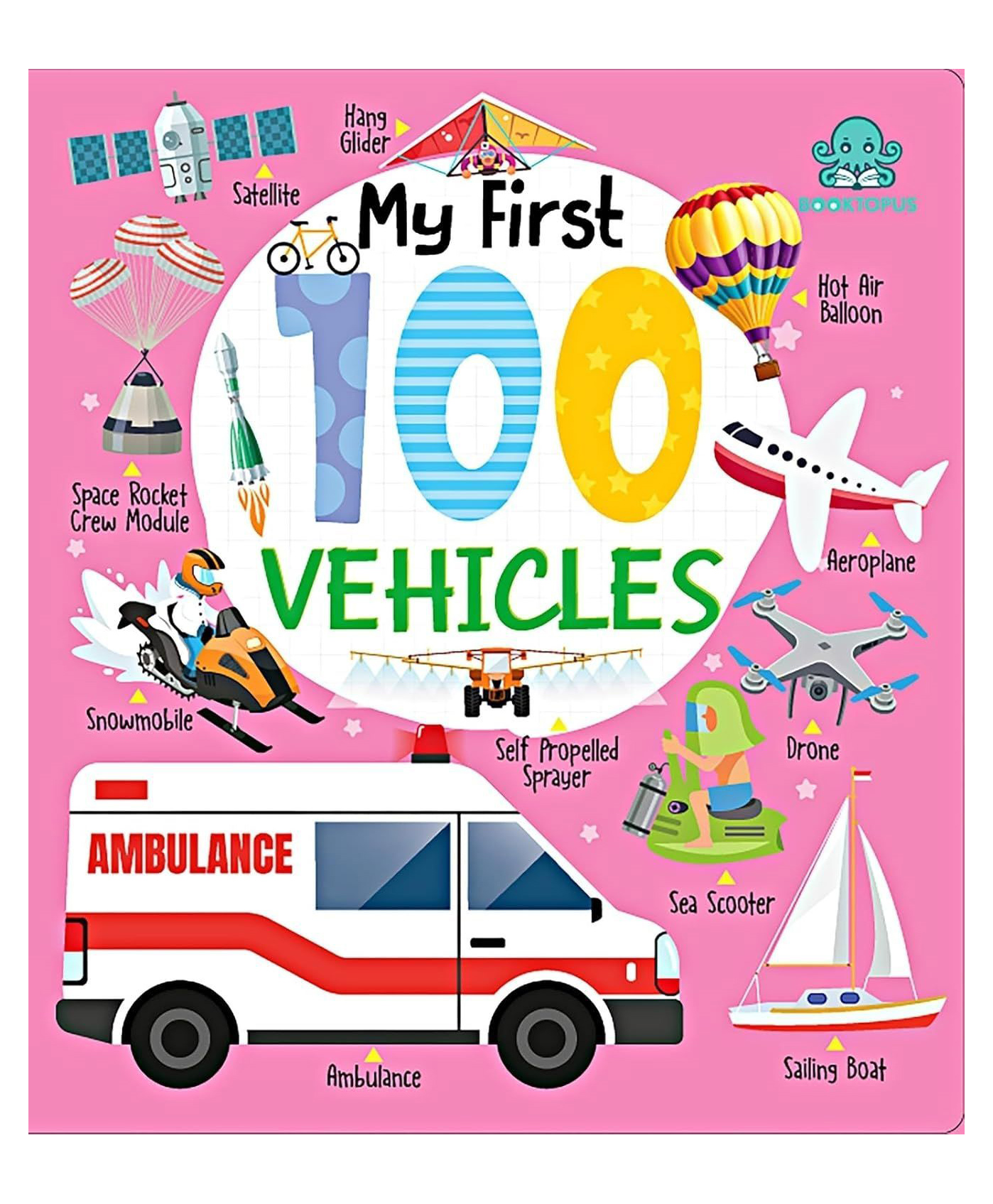 booktopus My First 100 Vehicles Board Book- ENGLISH-picture-14