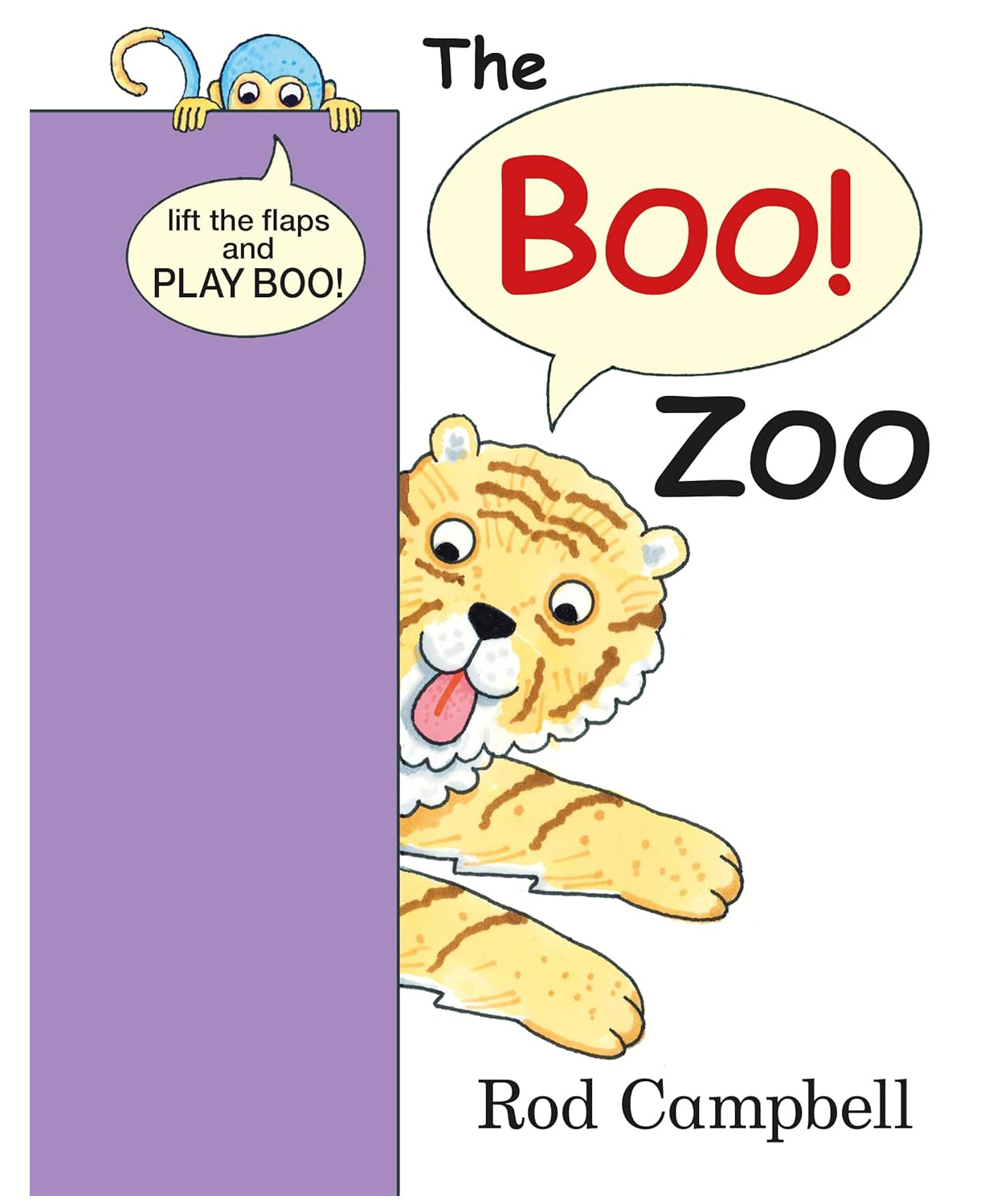 The Boo Zoo A Peekaboo Lift the Flap Book Board Book By Rod Campbell - English-image-16
