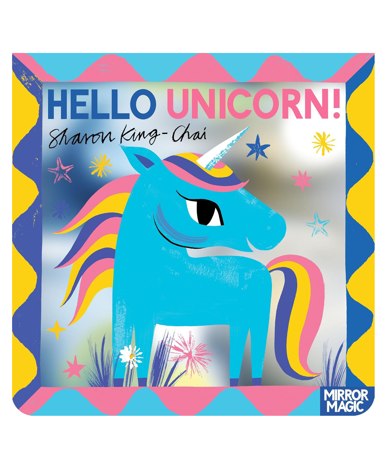 Hello Unicorn!: A Magical Mirror Search-&-Find Book (Mirror Magic) Board Book By Sharon King-Chai - English-image-2