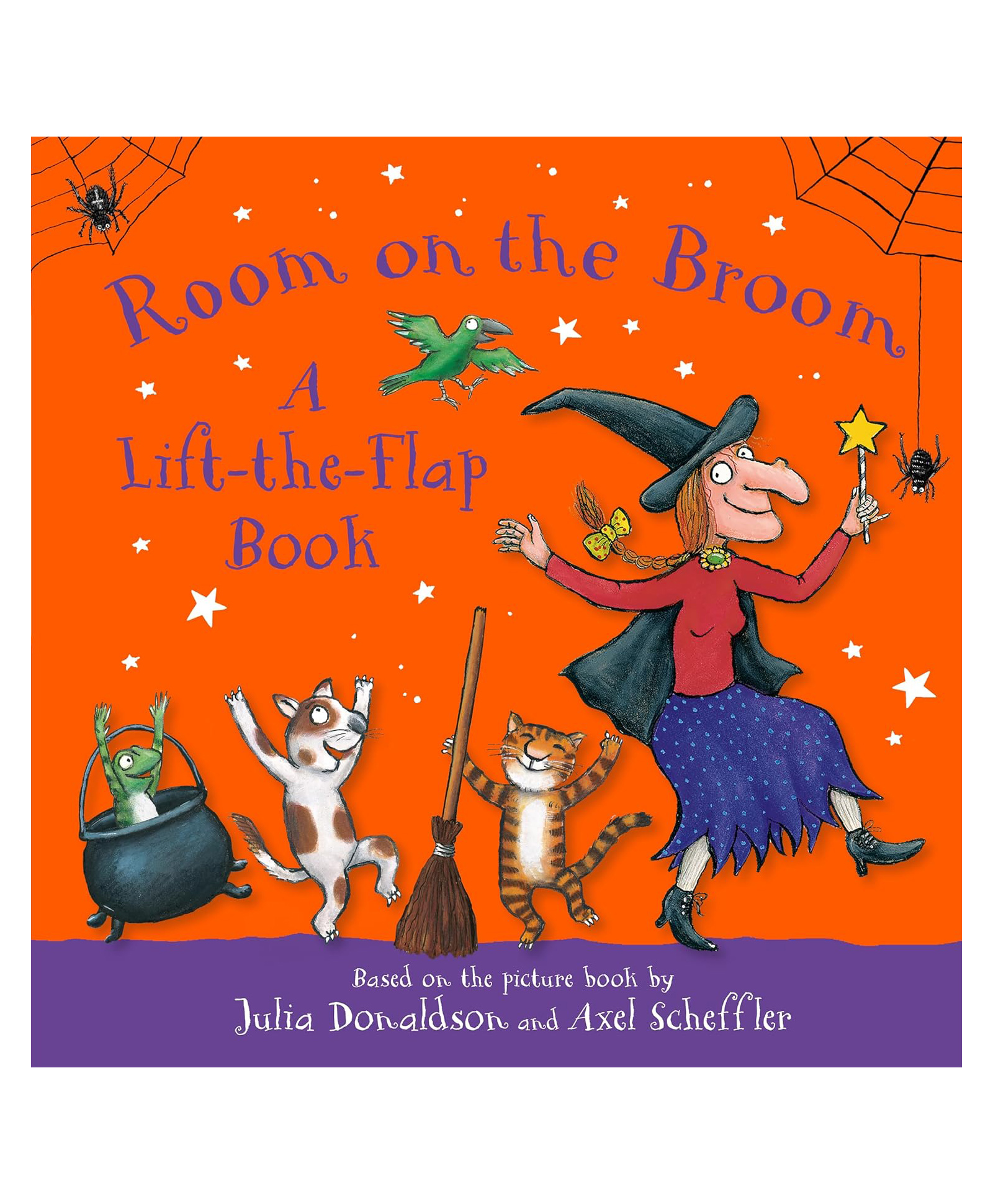 Room On The Broom: A Lift-The-Flap Book: With A Surprise Pop-Up Ending The Perfect Gift For Toddlers Board Book By Julia Donaldson & Axel Scheffler- English-image-6
