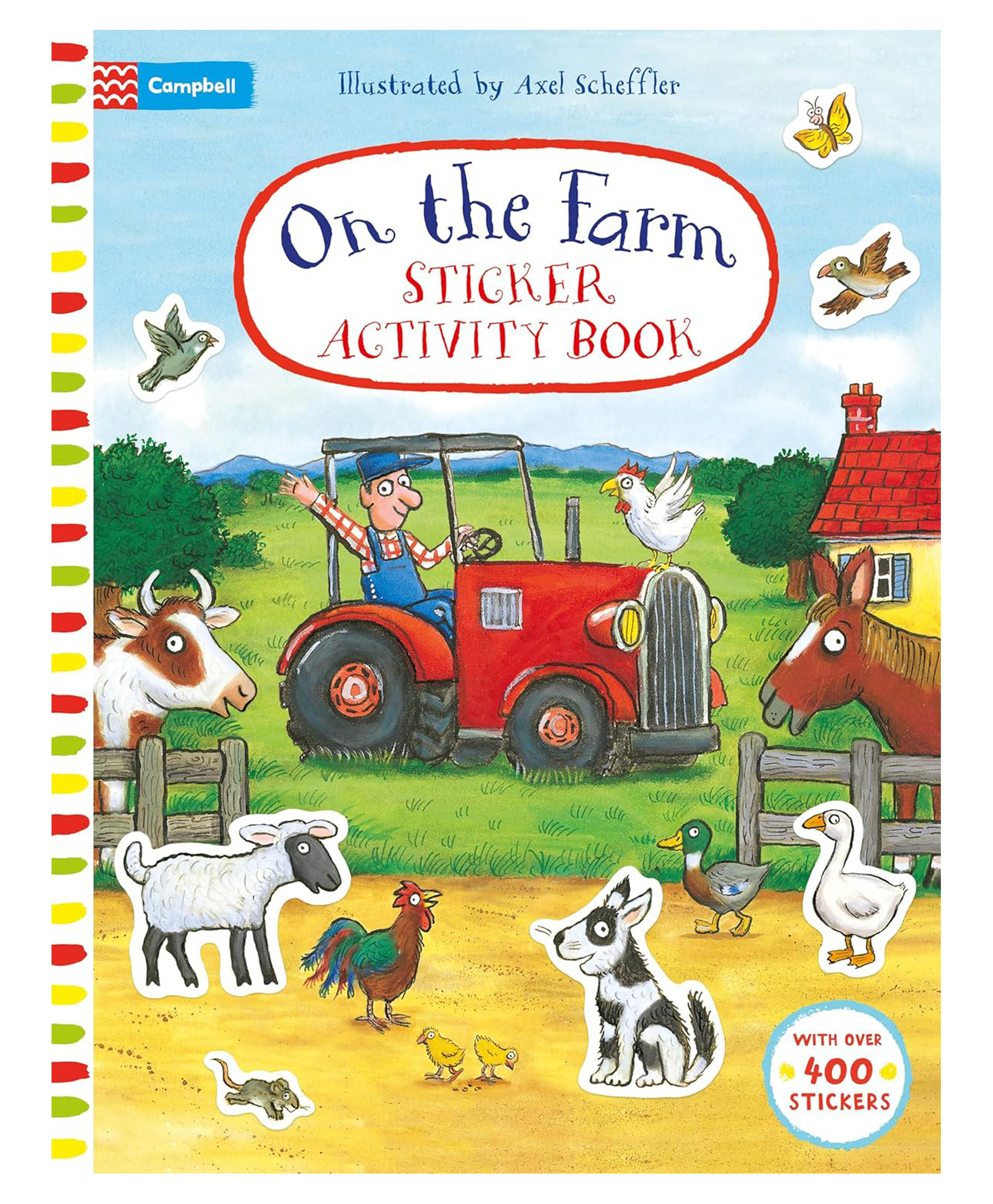 On The Farm Sticker Activity Book- English-image-49