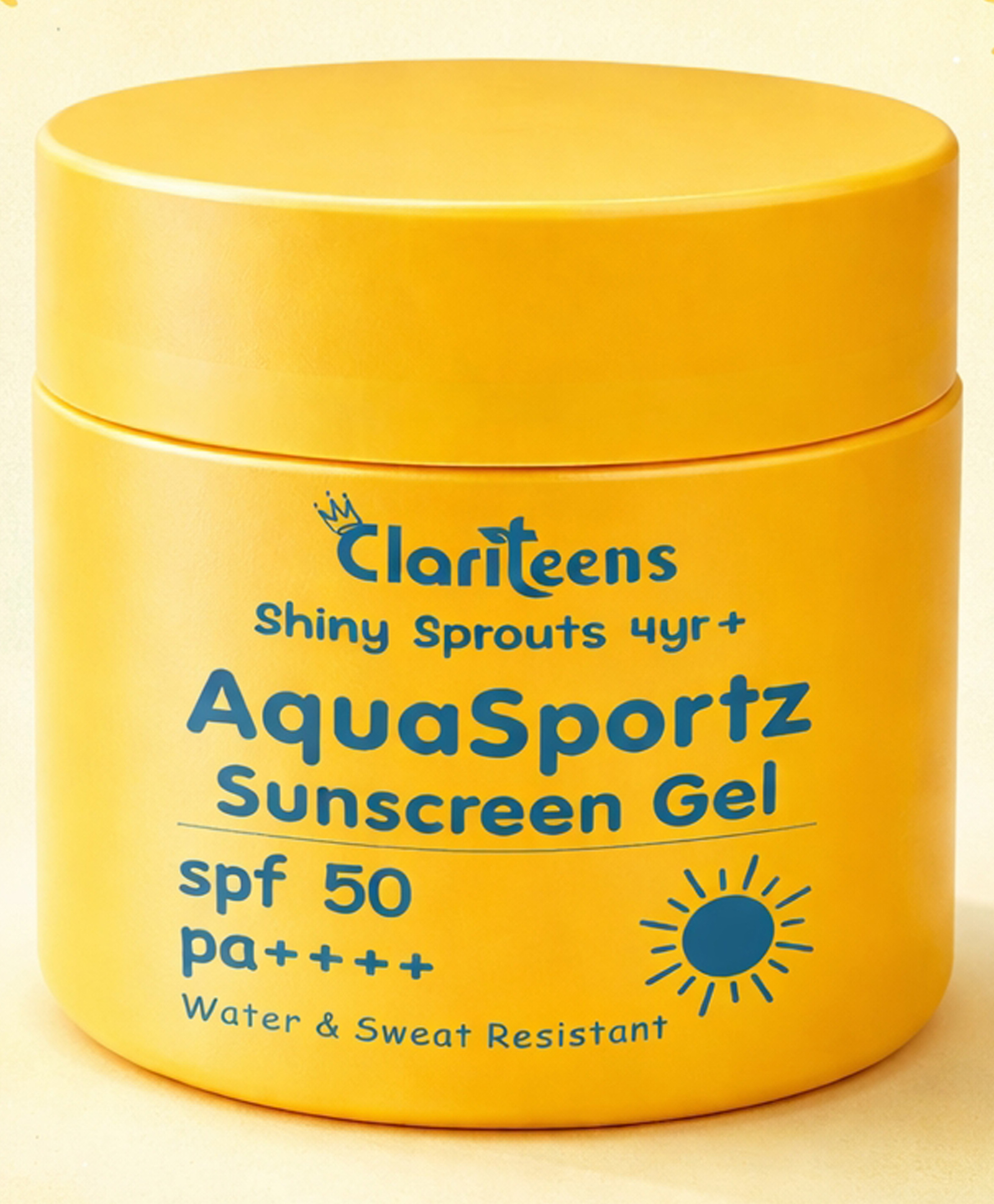 Clariteens AquaSportz Kids Sunscreen Gel SPF 50 PA++++ | Water & Sweat Resistant for Swimming & Sports | Broad Spectrum UVA UVB Protection | No White Cast, Non-Sticky, Lightweight - 50 g-image-7