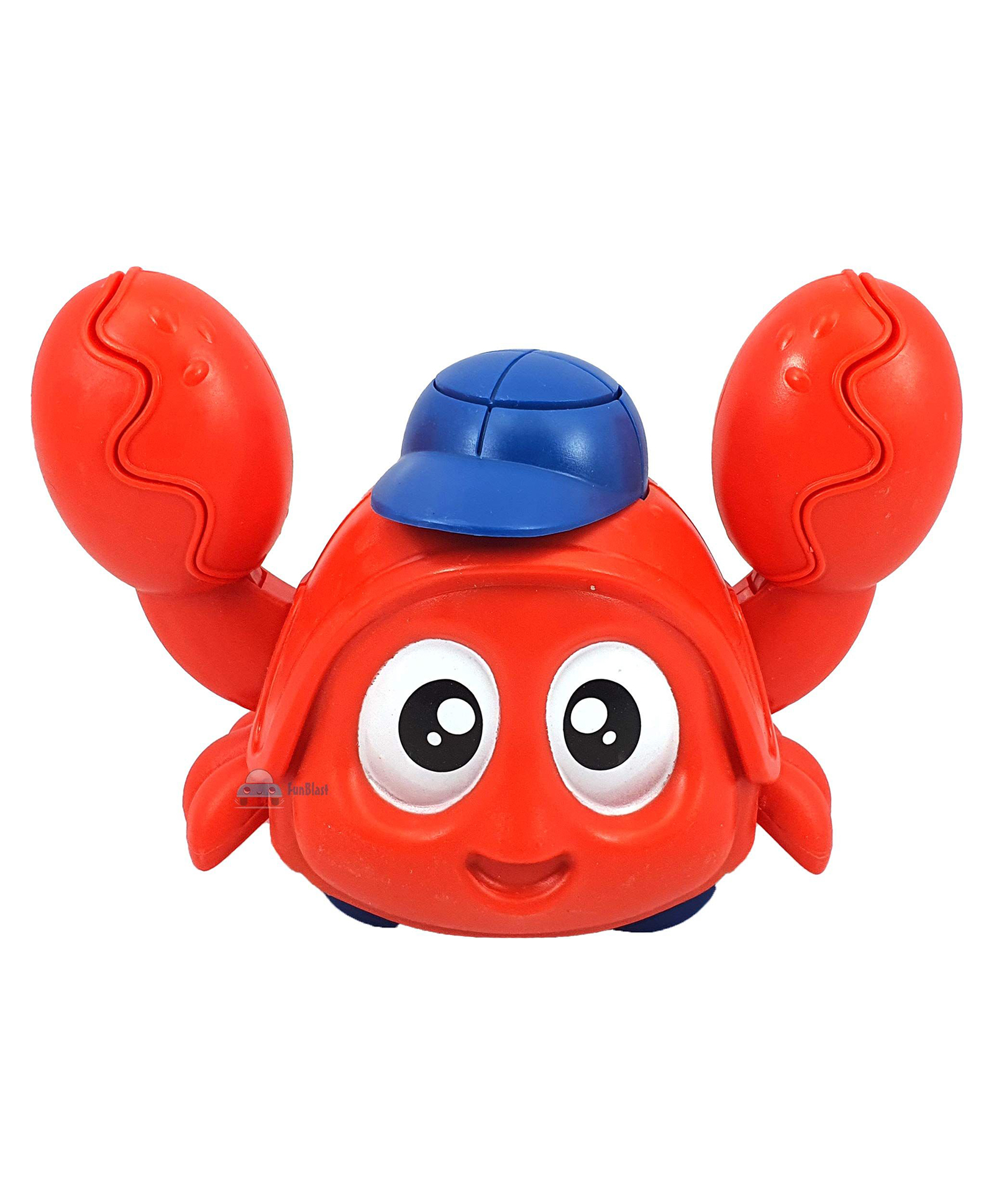 FunBlast Friction Powered Press-and-Go Crawling Crab Toy for Kids Pack of 1 - Red-picture-33