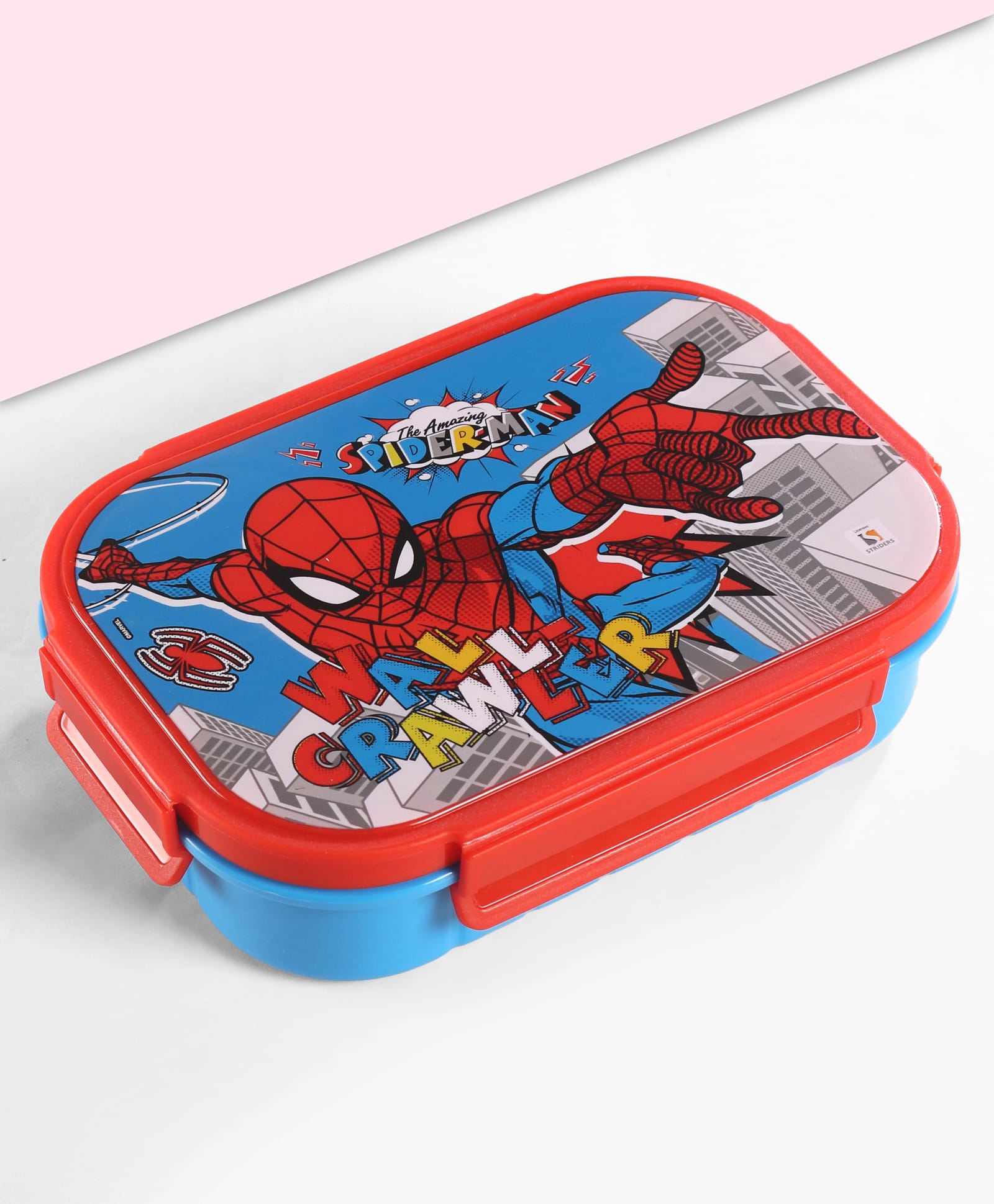 Spider Man 2-Compartment Insulated Lunch Box 400 ml - Blue-image-25