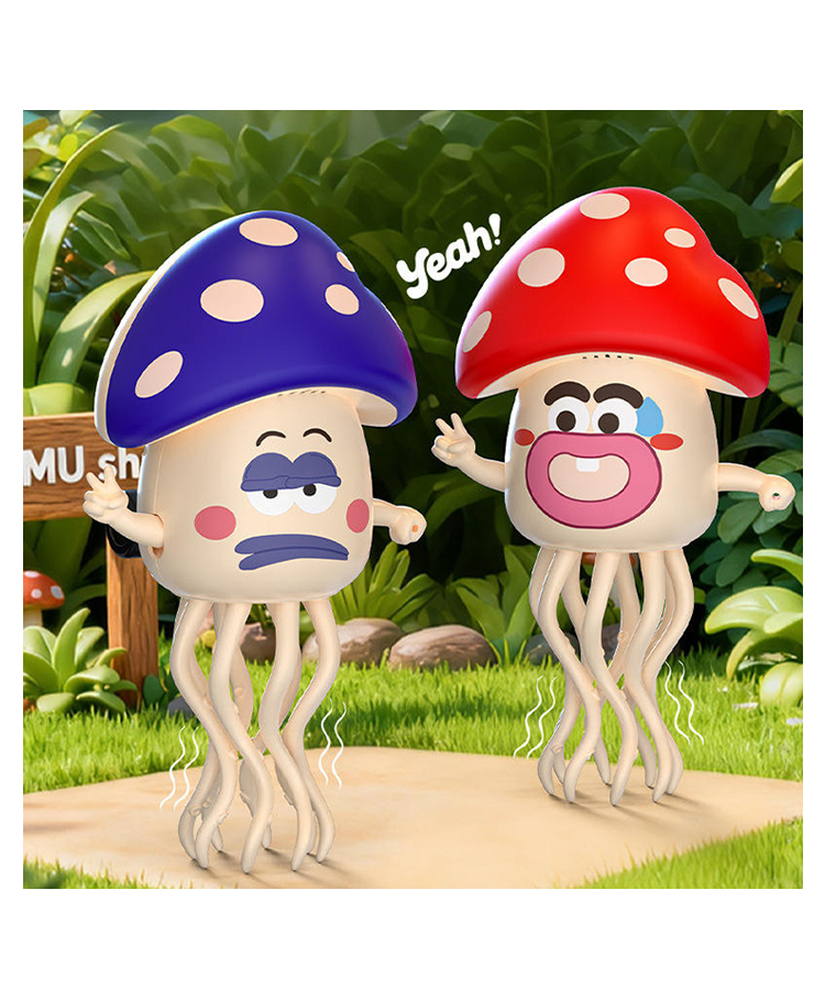 AKN TOYS Electric Plastic Educational Dancing Mushroom Dancing Mushroom Toys With Light & Music PACK OF 1 - ( COLOR AND DESIGN MAY VARY )-picture-19
