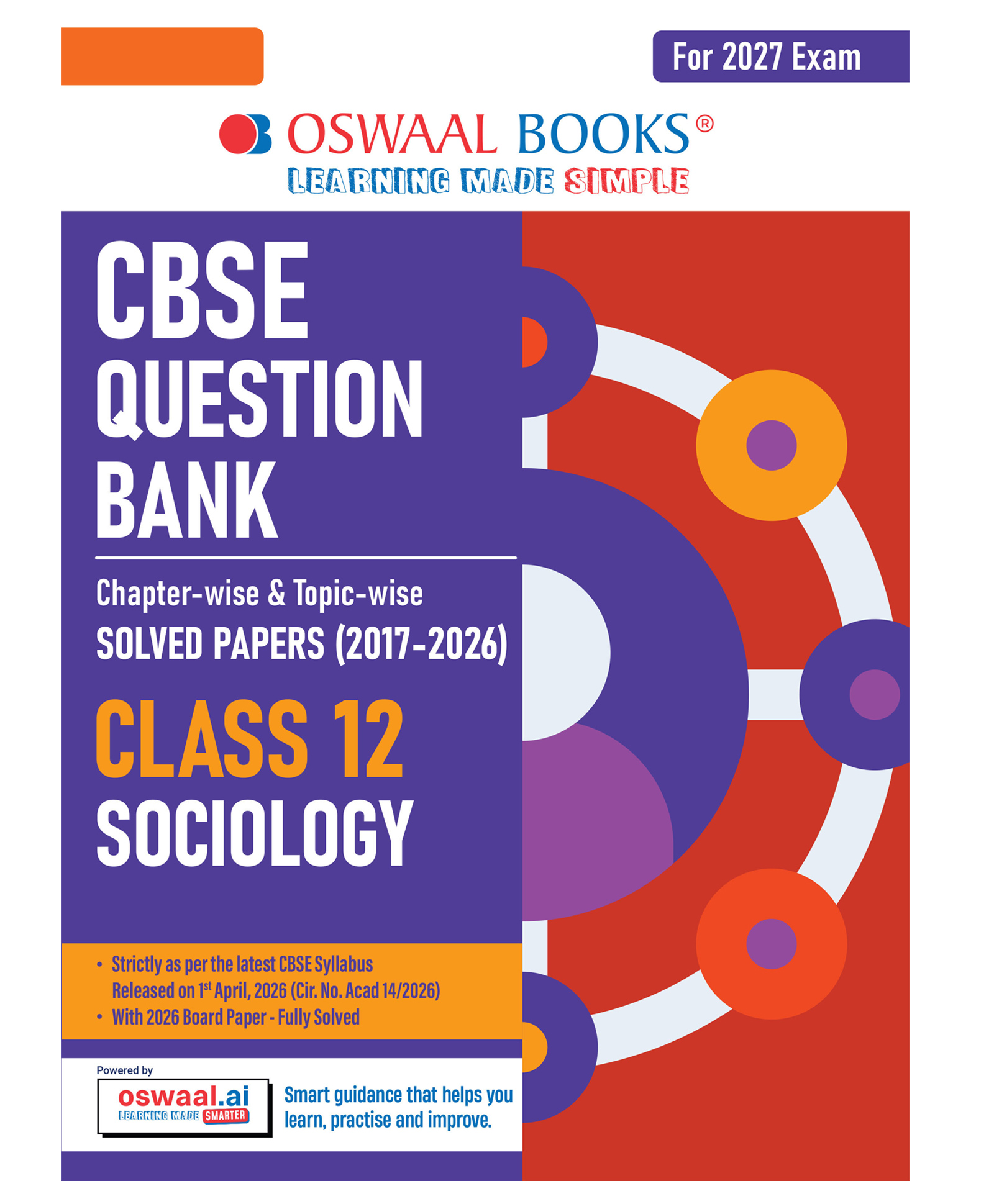 OSWAAL BOOKS CBSE Class 12 Sociology Question Bank | Chapter & Topic-wise Solved Papers (20172026) | Based on Latest Syllabus (April 2026)-image-21