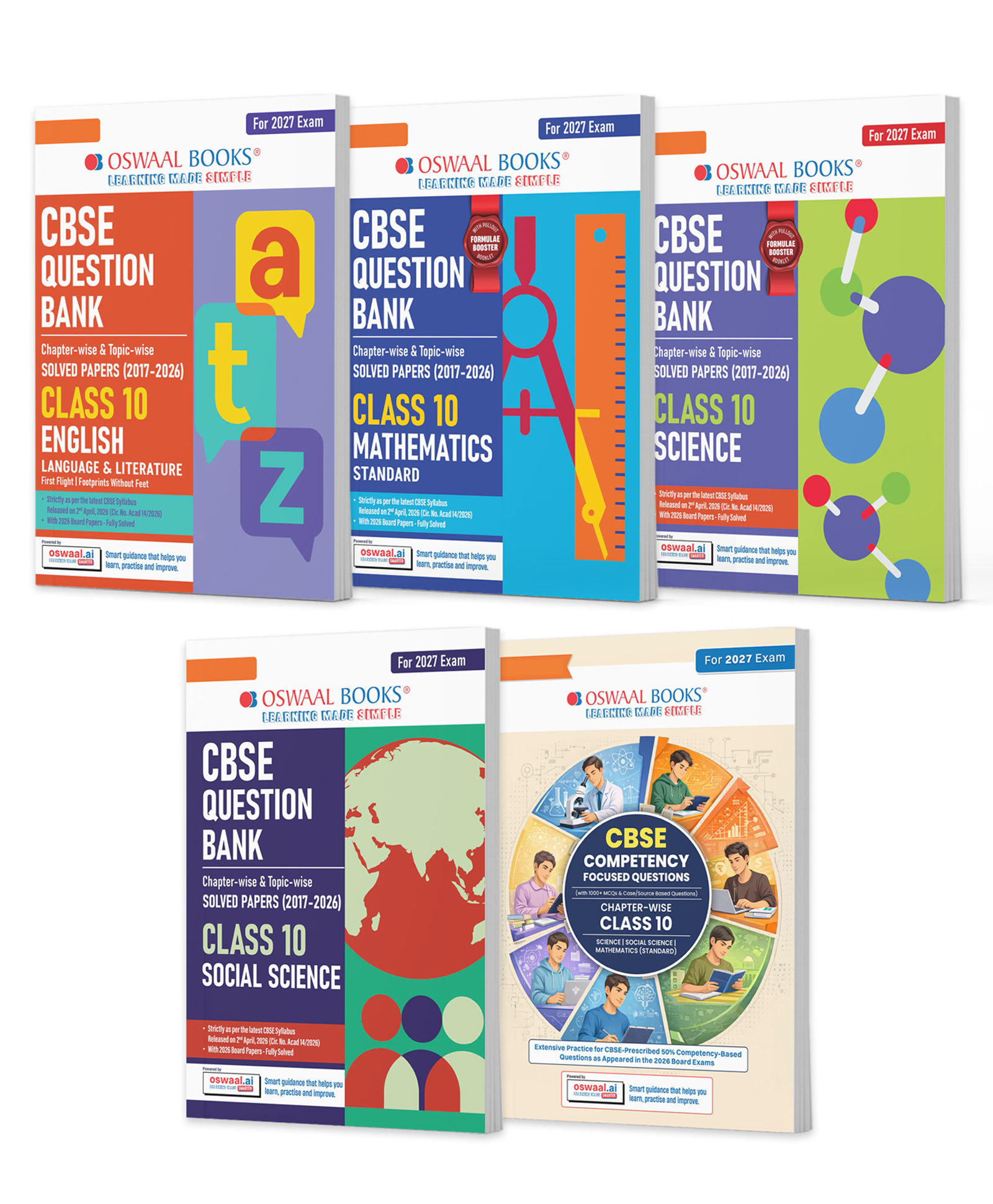 OSWAAL BOOKS CBSE Question Banks + Competency Focused Questions English, Maths Standard, Science, Social Science For Class 10 | Chapterwise & Topicwise Solved Papers (Set of 5)-image-15