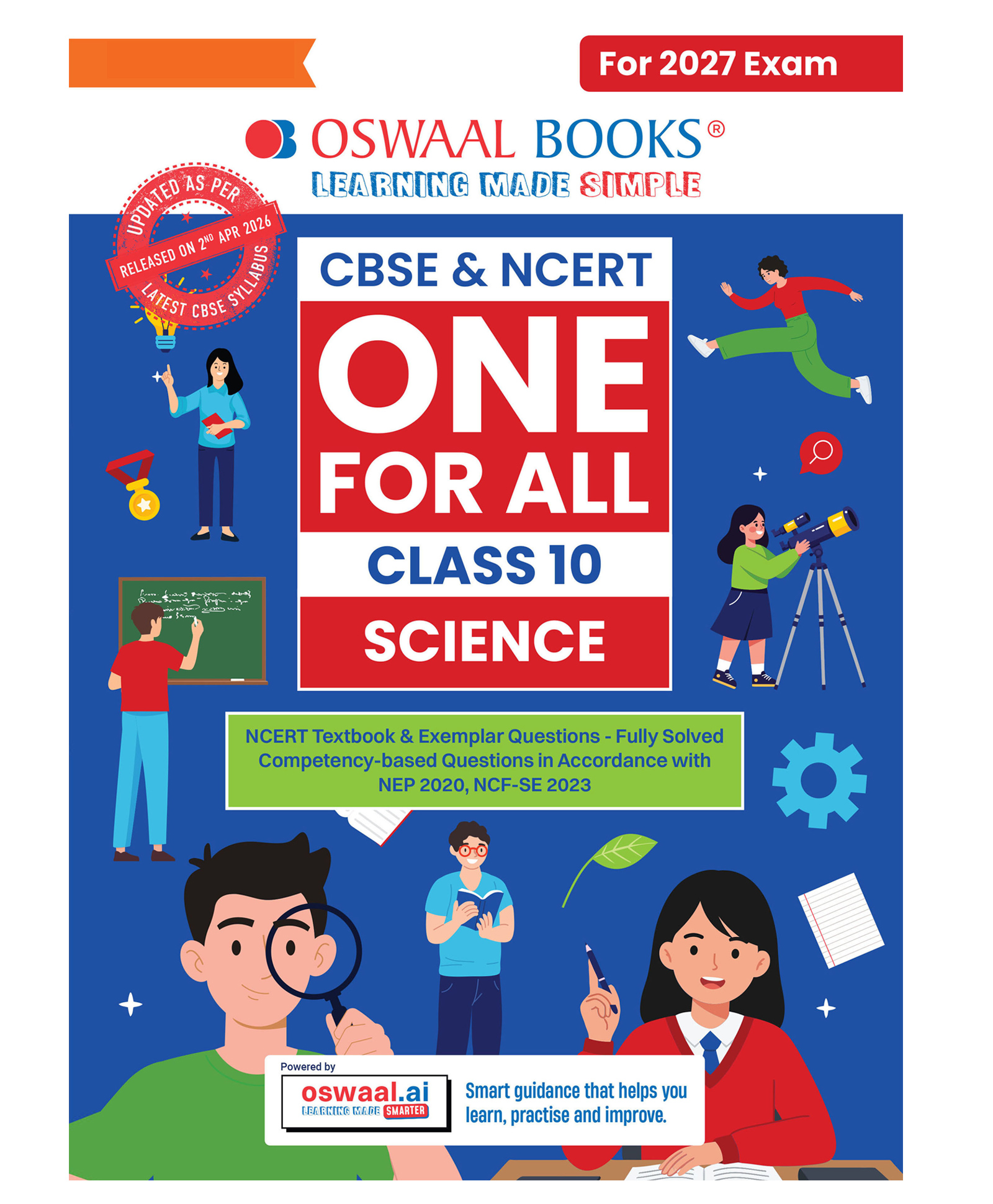 OSWAAL BOOKS CBSE & NCERT One for All Class 10 | Science | Based on Latest Syllabus (April 2026) |NCERT & Competency-based questions-image-18