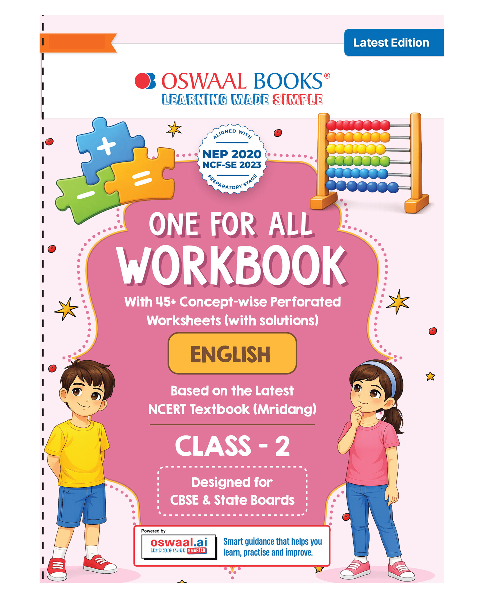 OSWAAL BOOKS One for All Workbook Class 2 English| 50+ Concept-wise Perforated Worksheets | Based on NCERT Mridang | NEP 2020 & NCF 2023 Aligned | For CBSE & State Boards-image-13