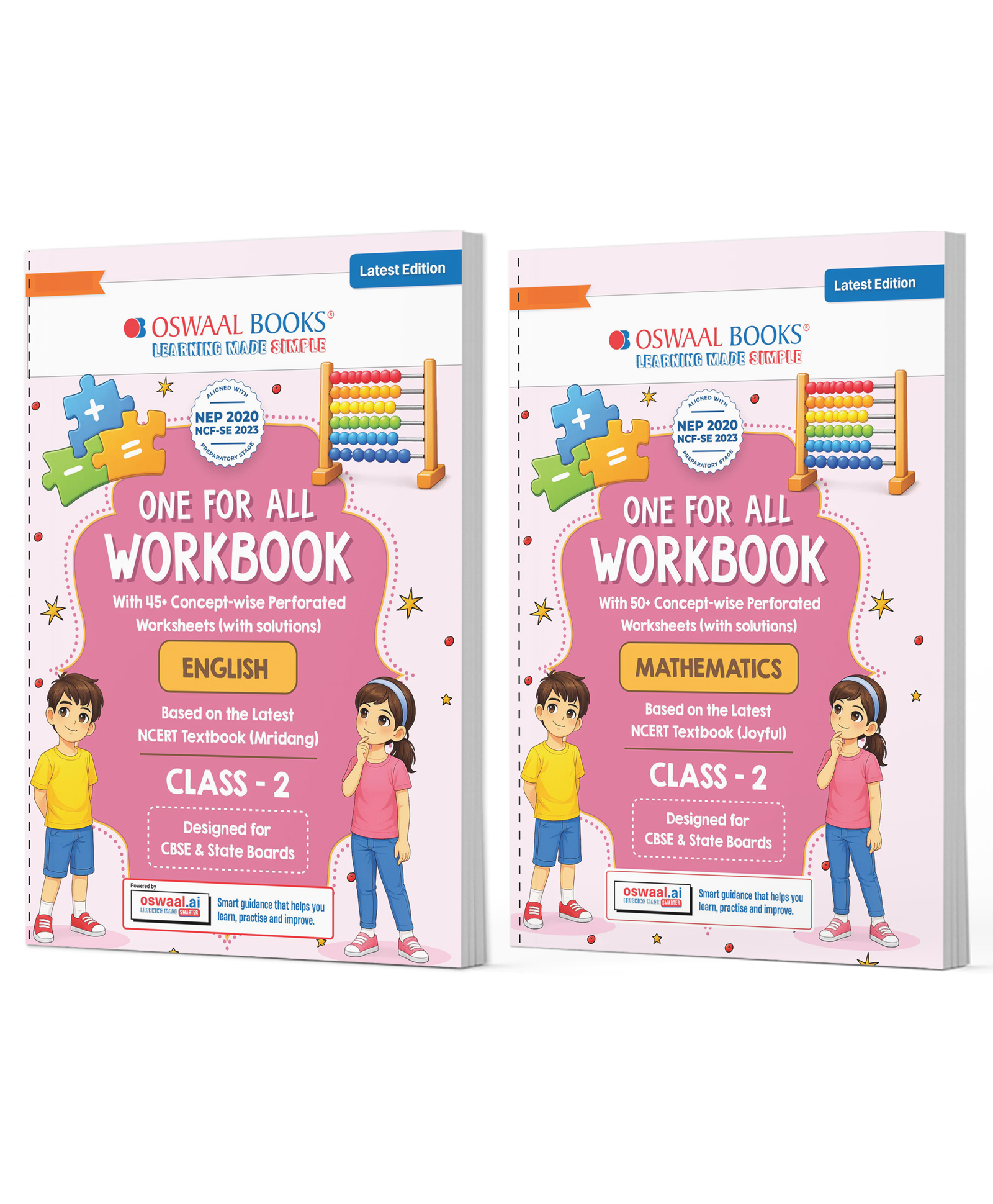 OSWAAL BOOKS One for All Workbook Class 2 English & Maths (Set of 2 Books) | 50+ Concept-wise Perforated Worksheets | NEP 2020 & NCF 2023 Aligned | For CBSE & State Boards-picture-31