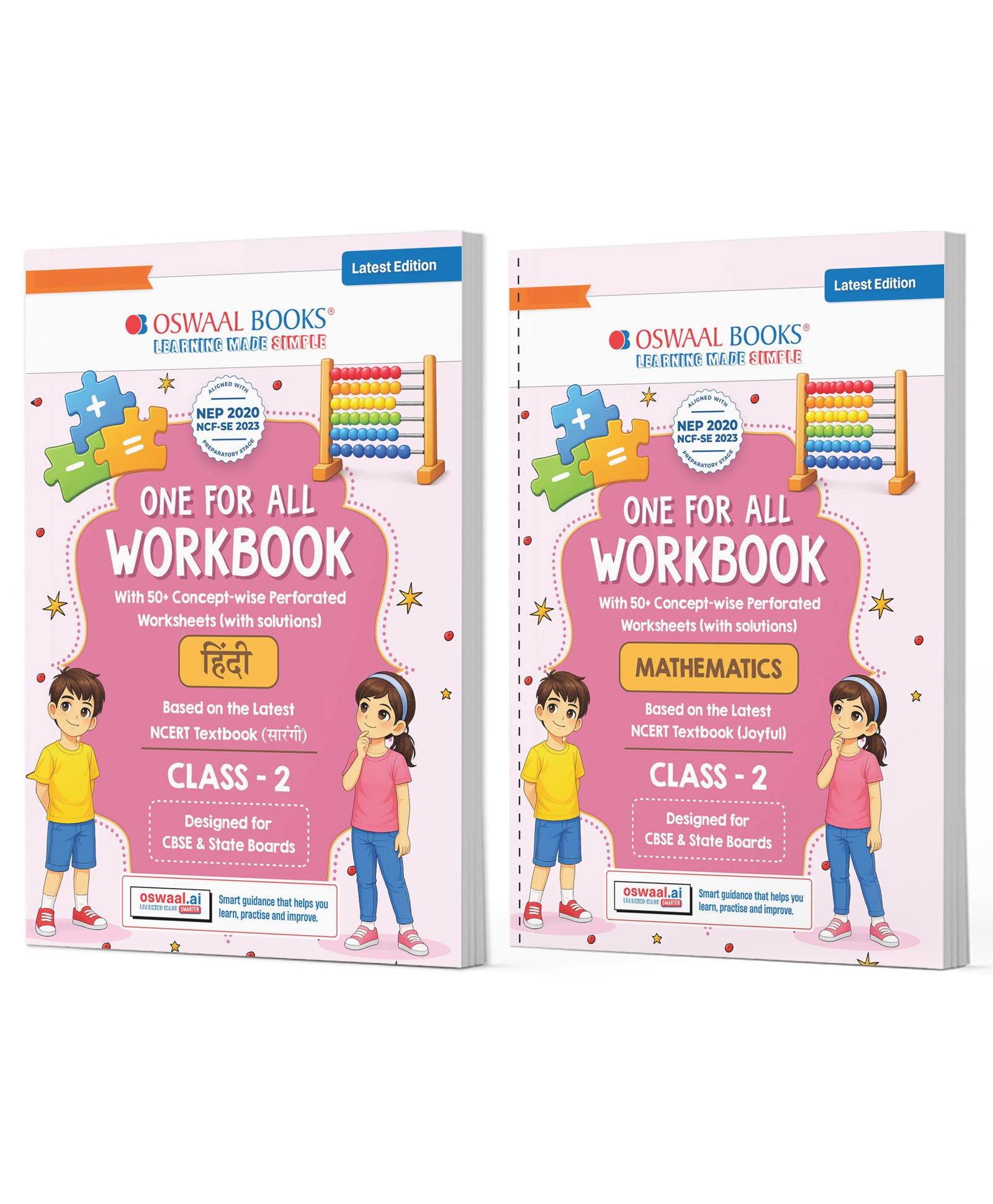 OSWAAL BOOKS One for All Workbook Class 2 Hindi & Maths (Set of 2 Books) | 50+ Concept-wise Perforated Worksheets | NEP 2020 & NCF 2023 Aligned | For CBSE & State Boards-picture-22