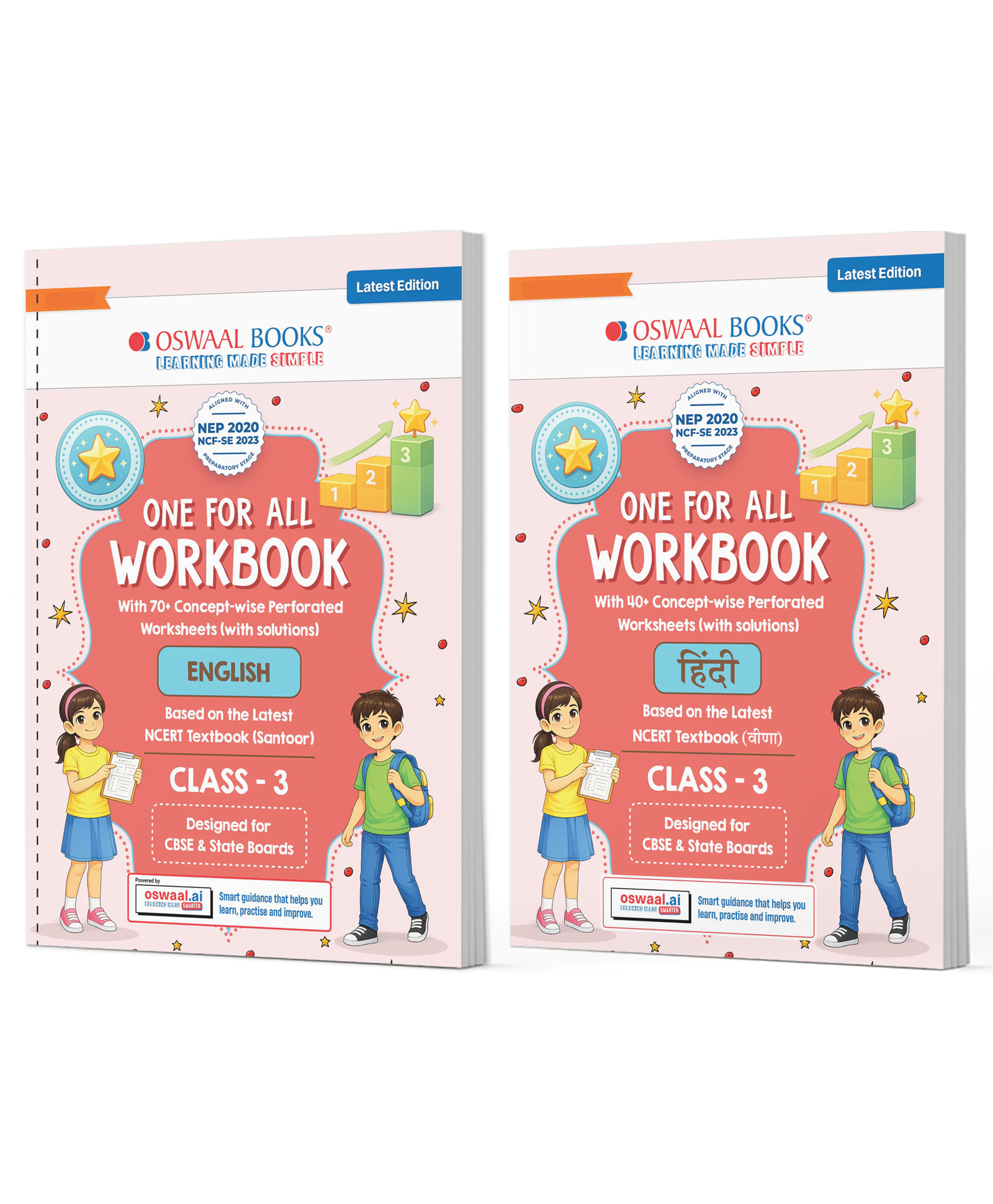 OSWAAL BOOKS One for All Workbook Class 3 English & Hindi (Set of 2 Books) | 50+ Concept-wise Perforated Worksheets | NEP 2020 & NCF 2023 Aligned | For CBSE & State Boards-image-36