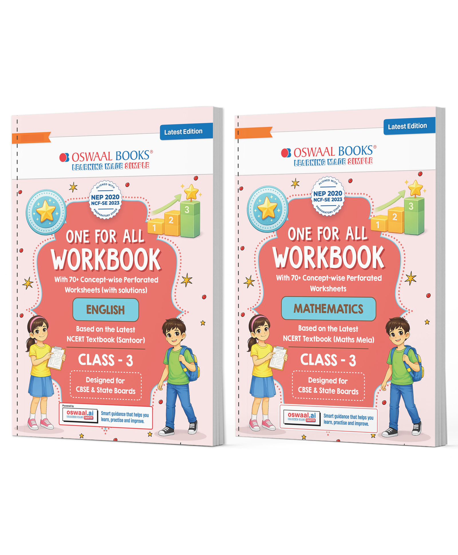 OSWAAL BOOKS One for All Workbook Class 3 English & Maths (Set of 2 Books) | 50+ Concept-wise Perforated Worksheets | NEP 2020 & NCF 2023 Aligned | For CBSE & State Boards-picture-30